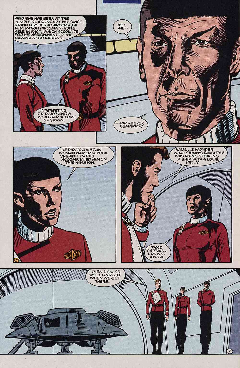 Read online Star Trek (1989) comic -  Issue #66 - 9