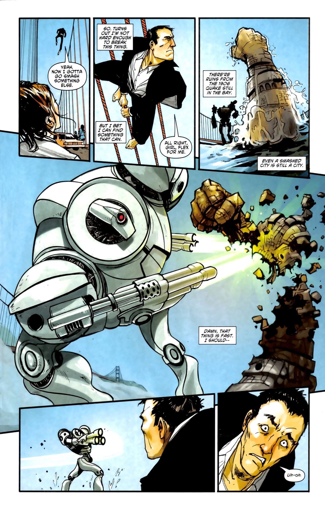 Read online Secret History Of The Authority: Hawksmoor comic -  Issue #1 - 9