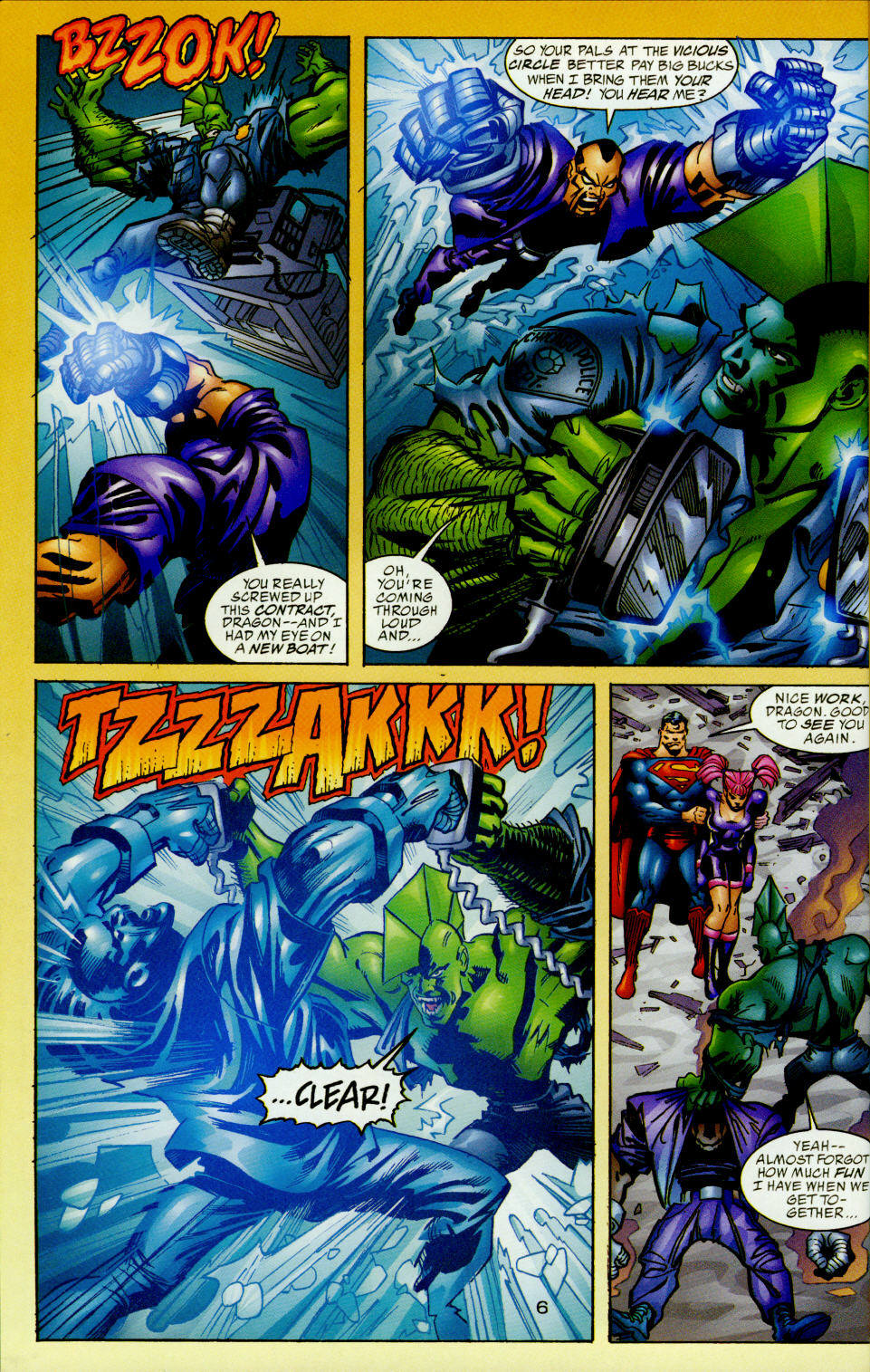 Read online Superman & Savage Dragon: Metropolis comic -  Issue # Full - 7