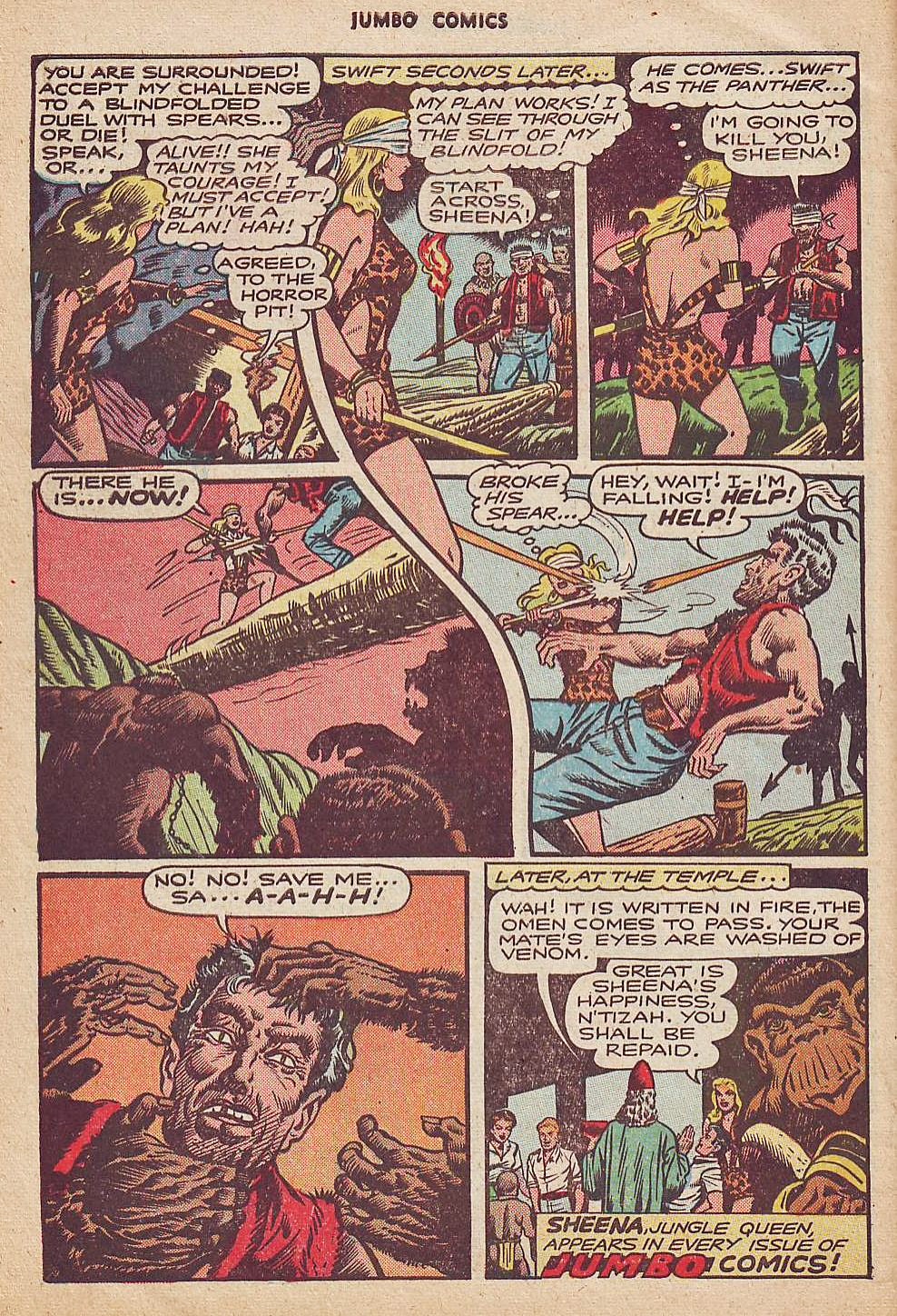 Read online Jumbo Comics comic -  Issue #99 - 12