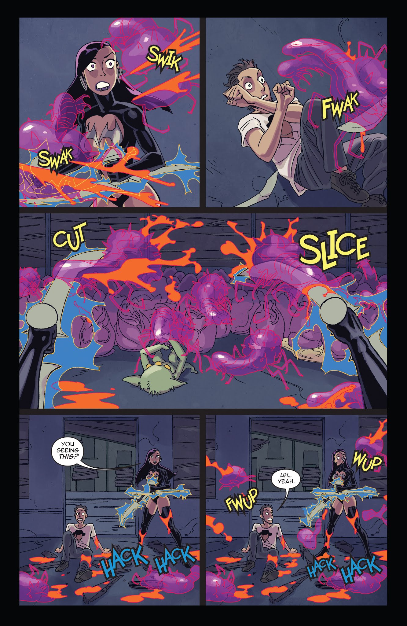 Read online Vampblade Season 3 comic -  Issue #7 - 22