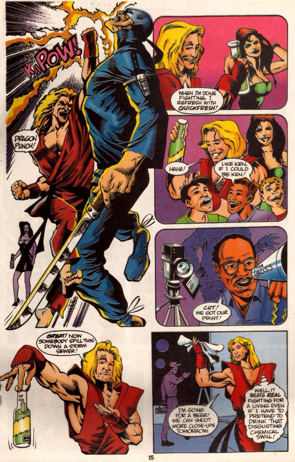 Read online Street Fighter (1994) comic -  Issue #1 - 17