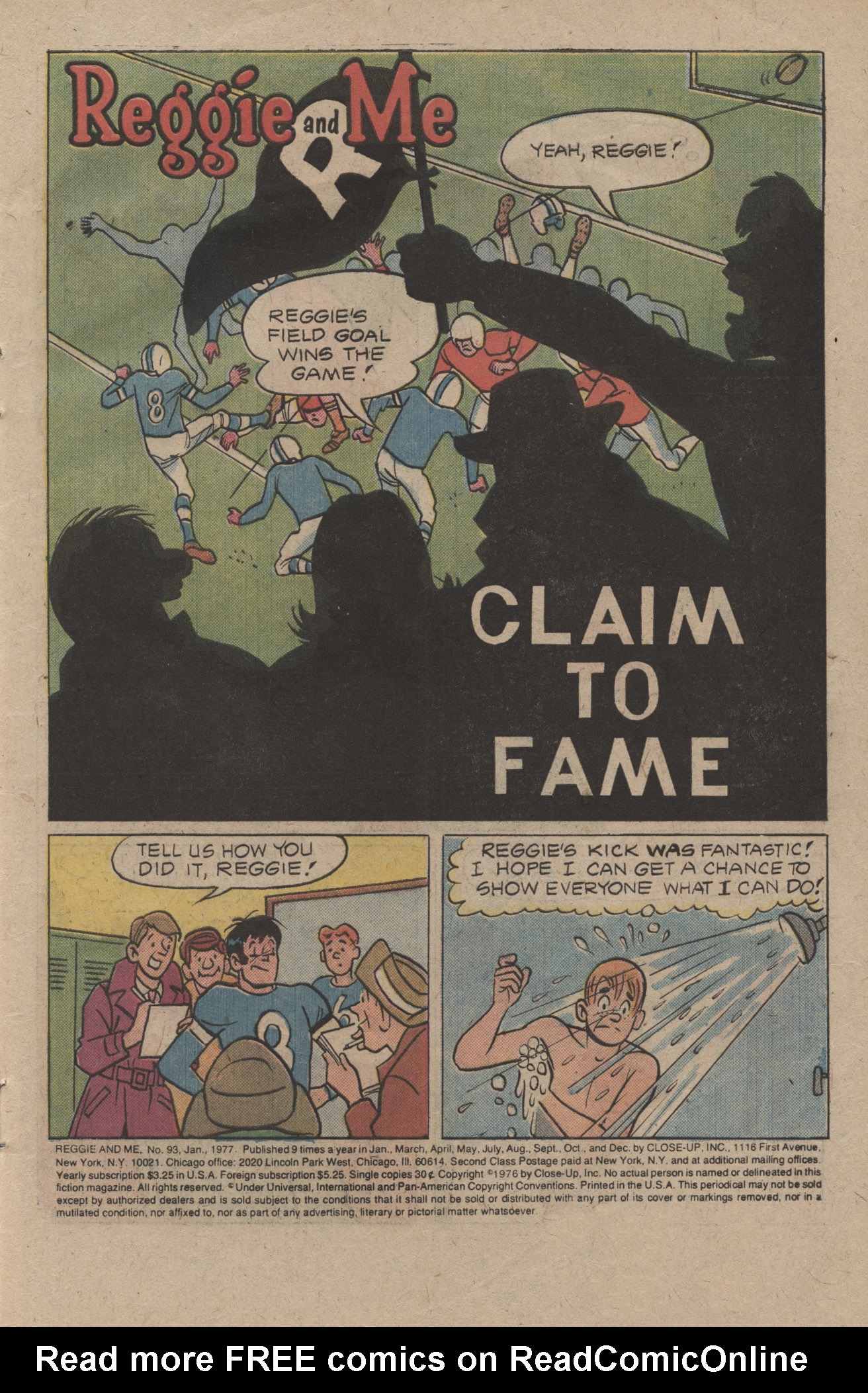 Read online Reggie and Me (1966) comic -  Issue #93 - 3