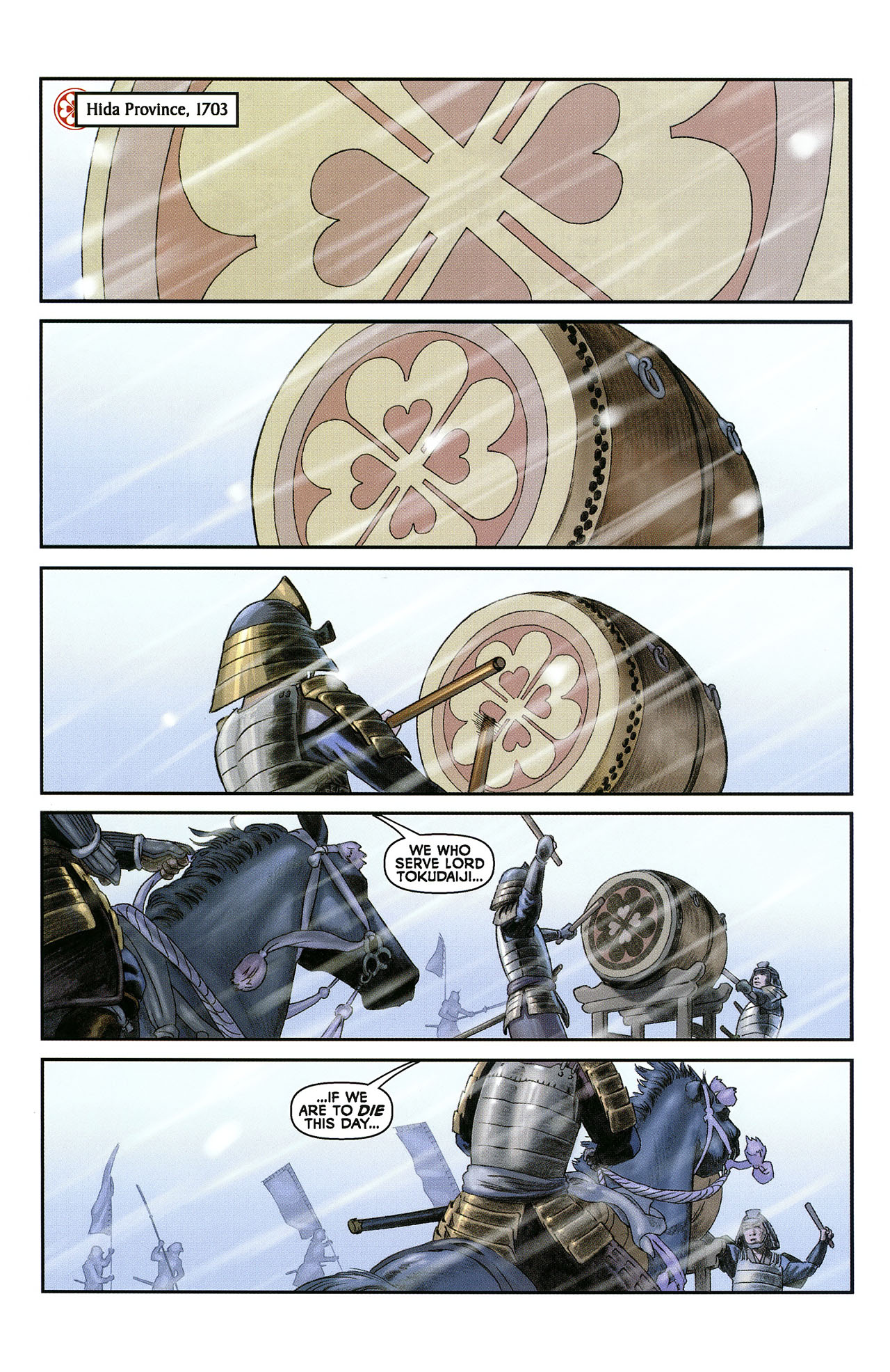 Read online Samurai: Heaven and Earth (2006) comic -  Issue #1 - 3