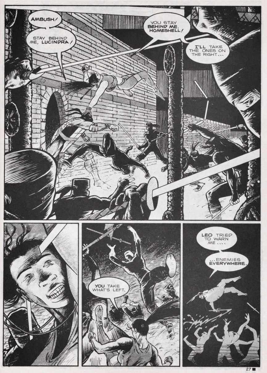 Read online Teenage Mutant Ninja Turtles (1984) comic -  Issue #44 - 27