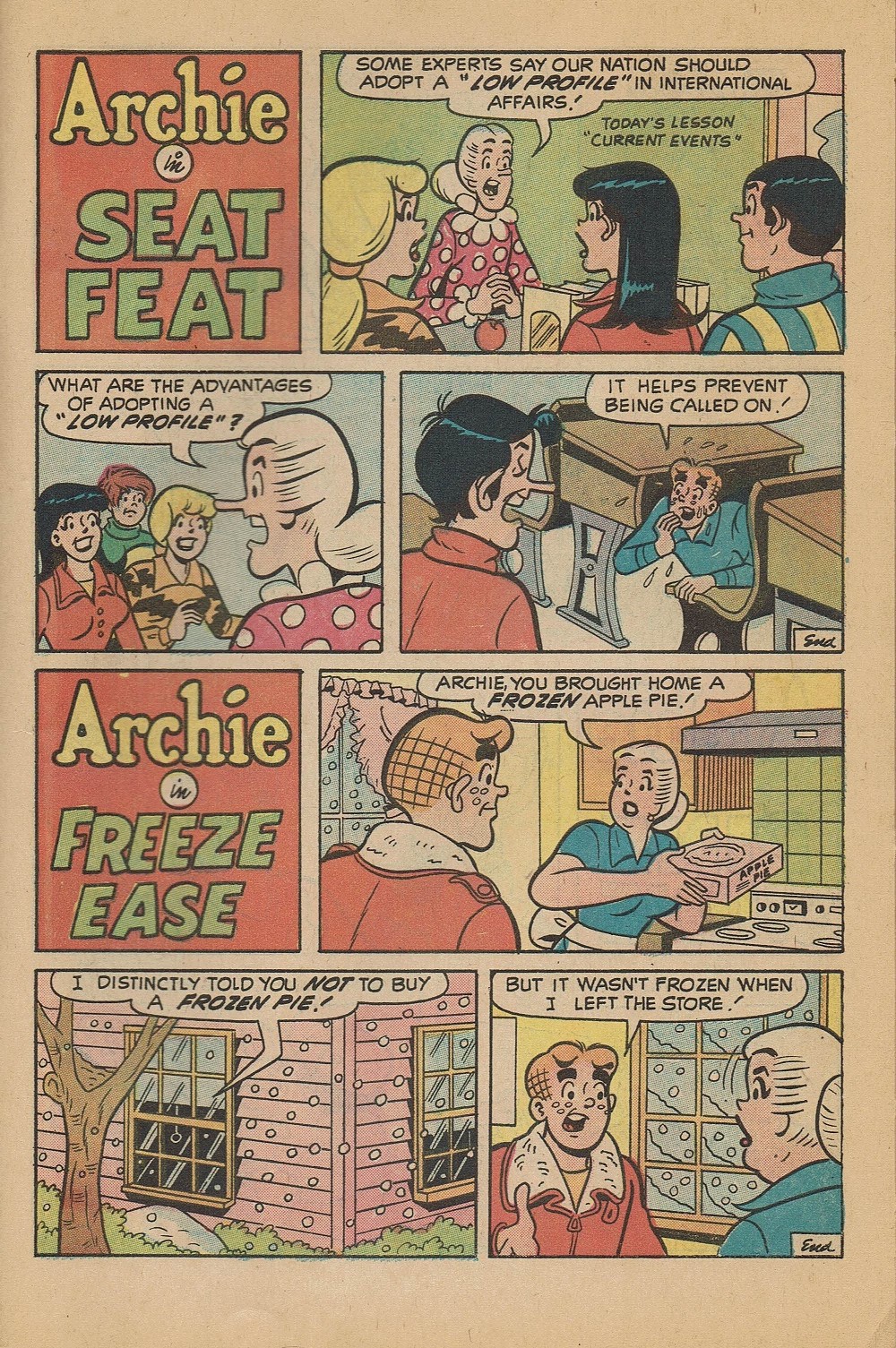 Read online Archie's Joke Book Magazine comic -  Issue #170 - 30
