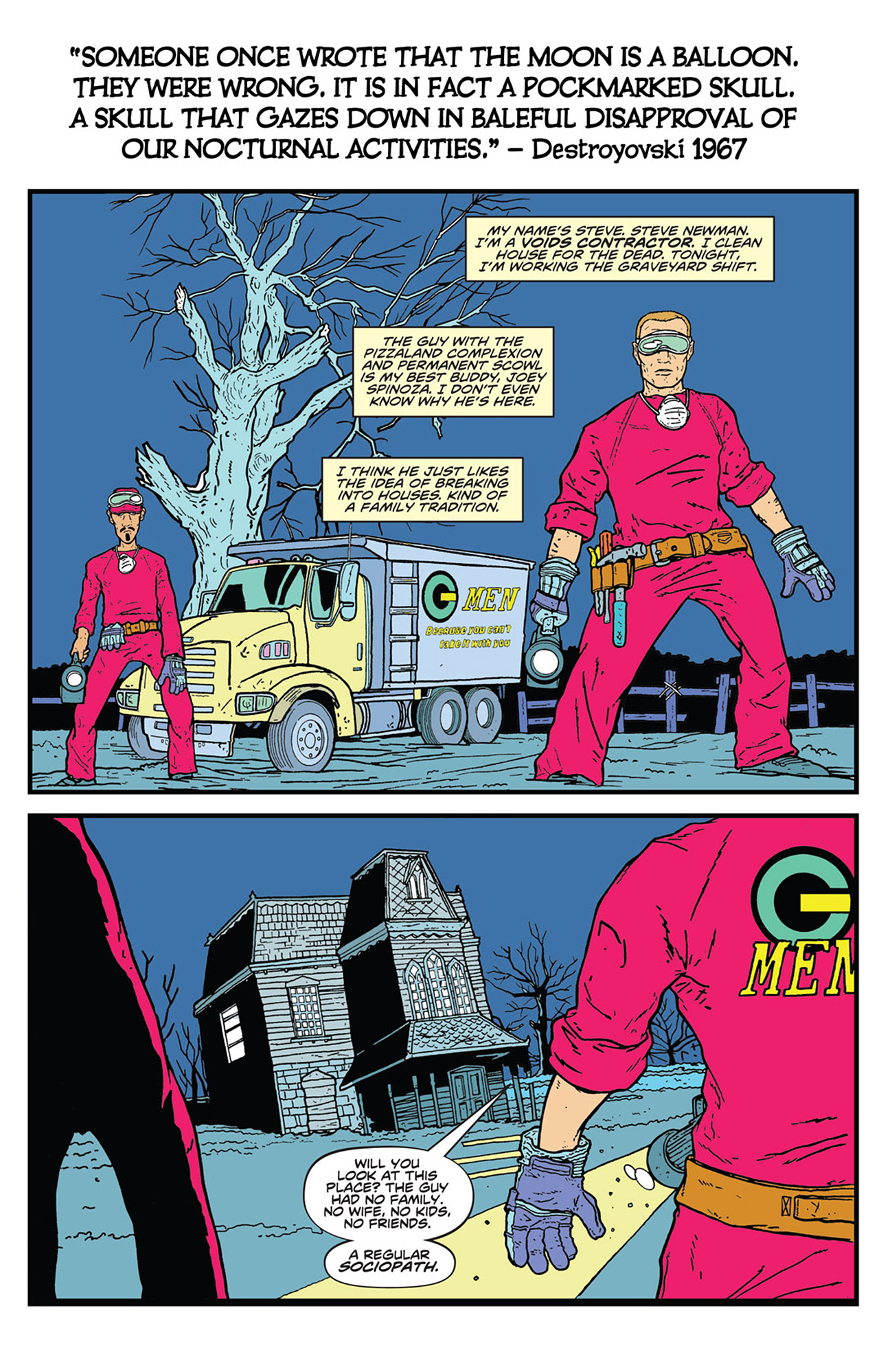 Read online Bulletproof Coffin comic -  Issue #1 - 3