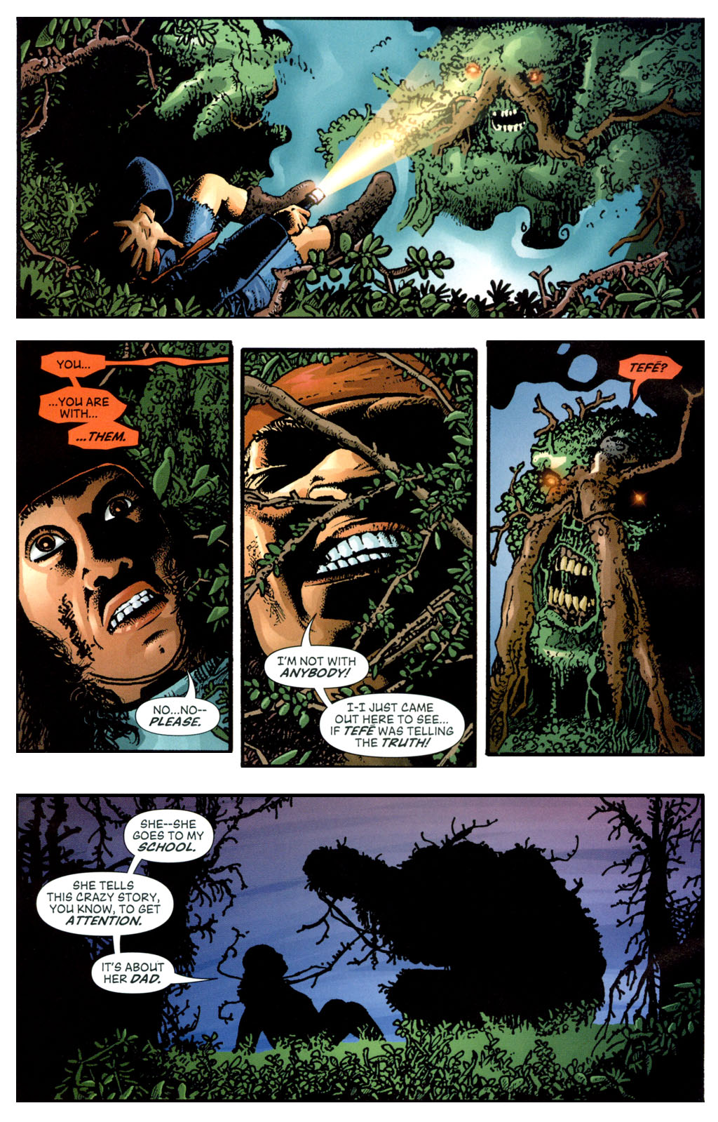Read online Swamp Thing (2004) comic -  Issue #8 - 11