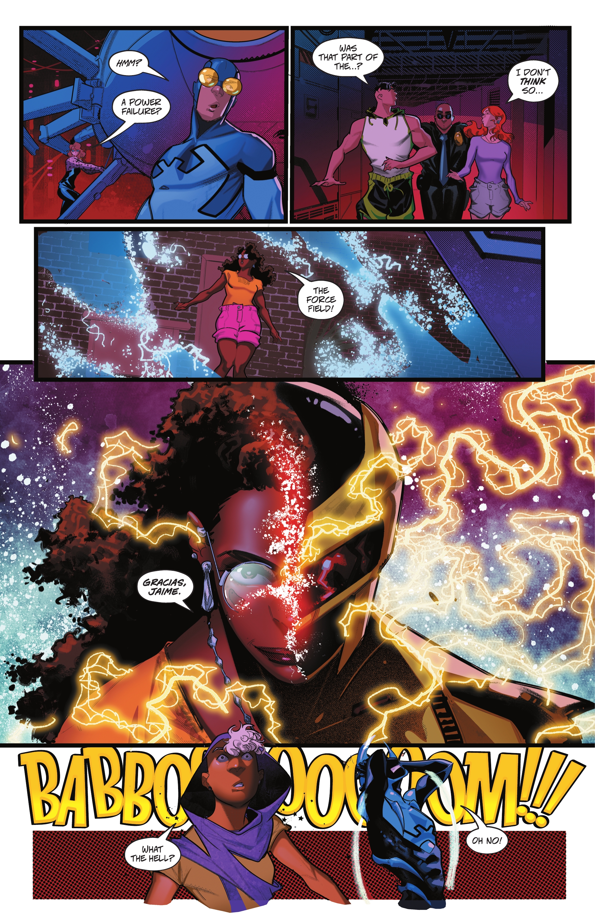 Read online Blue Beetle: Graduation Day comic -  Issue #4 - 20