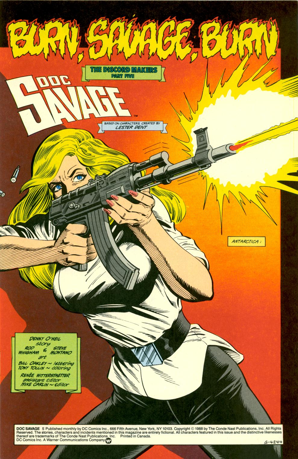 Read online Doc Savage (1988) comic -  Issue #5 - 3