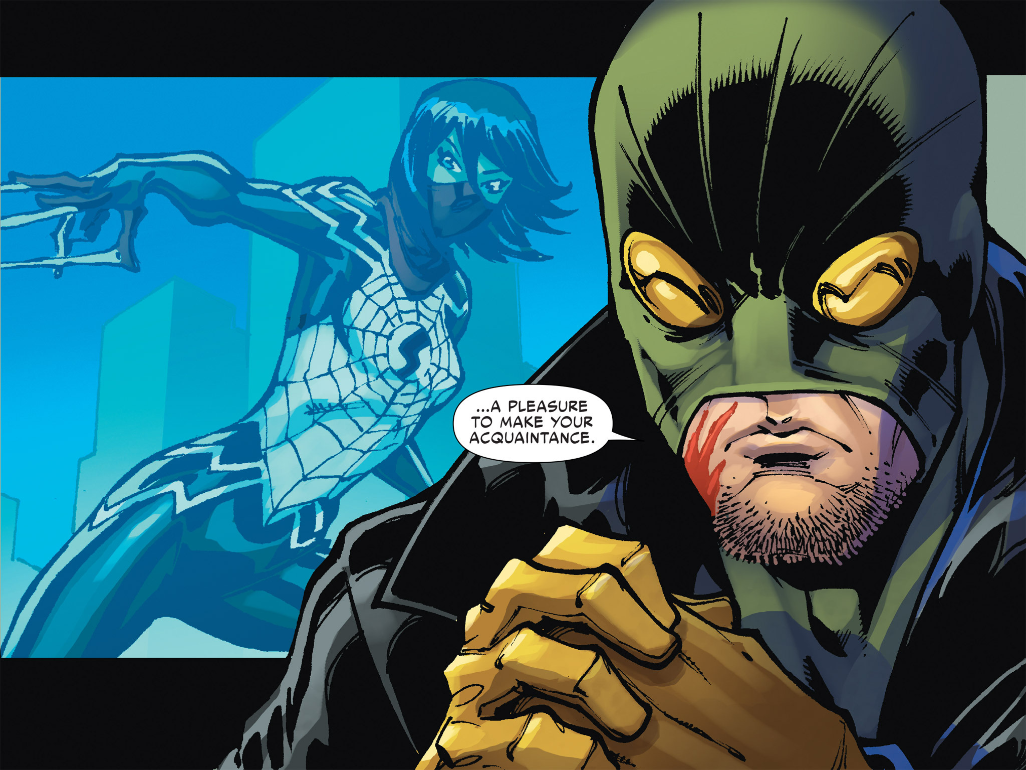 Read online The Amazing Spider-Man & Silk: The Spider(fly) Effect (Infinite Comics) comic -  Issue #8 - 72