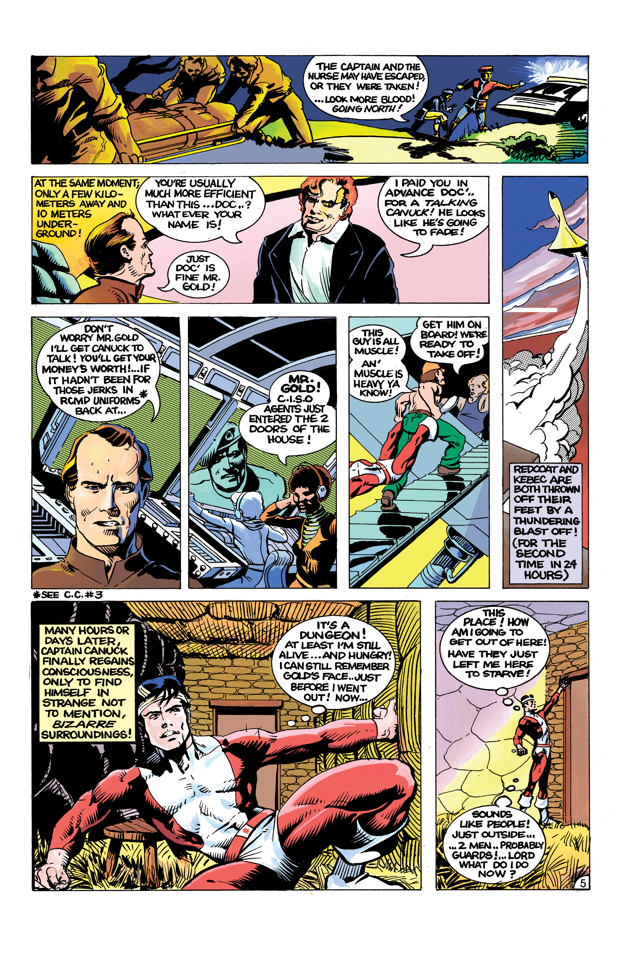 Read online Captain Canuck (1975) comic -  Issue #4 - 6