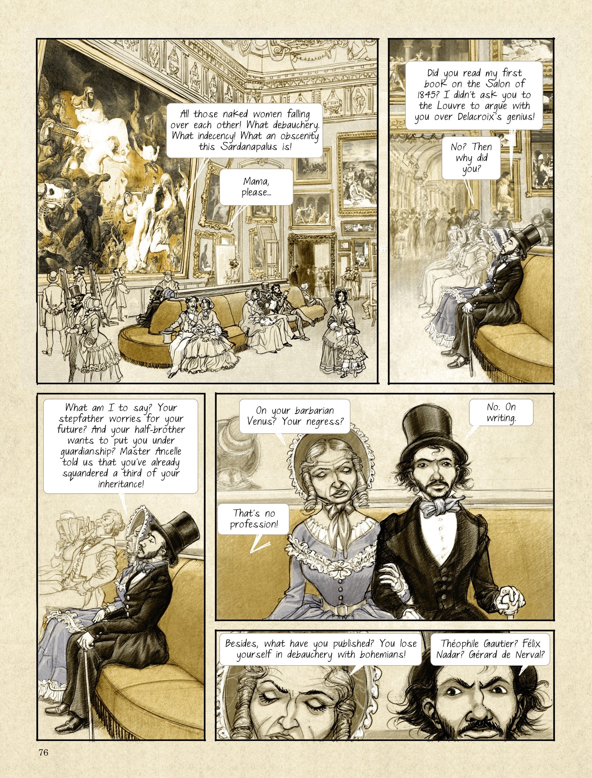 Read online Mademoiselle Baudelaire comic -  Issue # TPB (Part 1) - 75