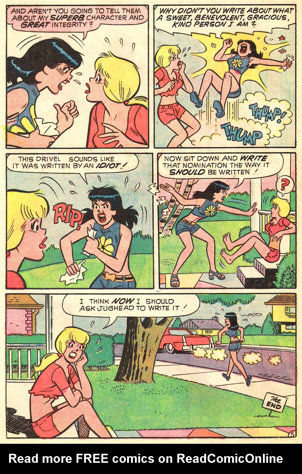 Read online Archie's Girls Betty and Veronica comic -  Issue #216 - 24