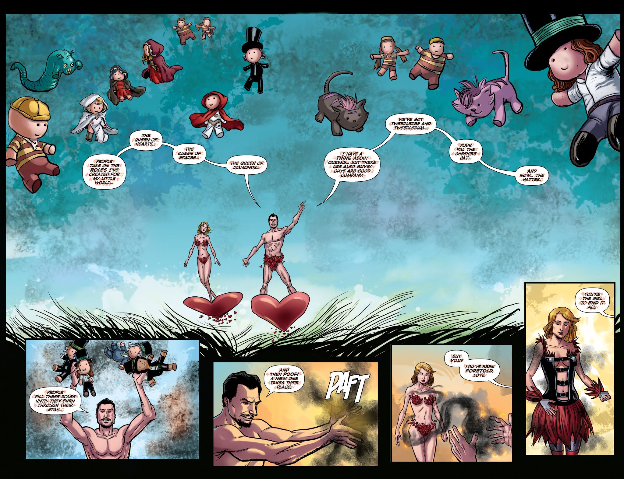 Read online Grimm Fairy Tales presents Wonderland: Asylum comic -  Issue #2 - 17