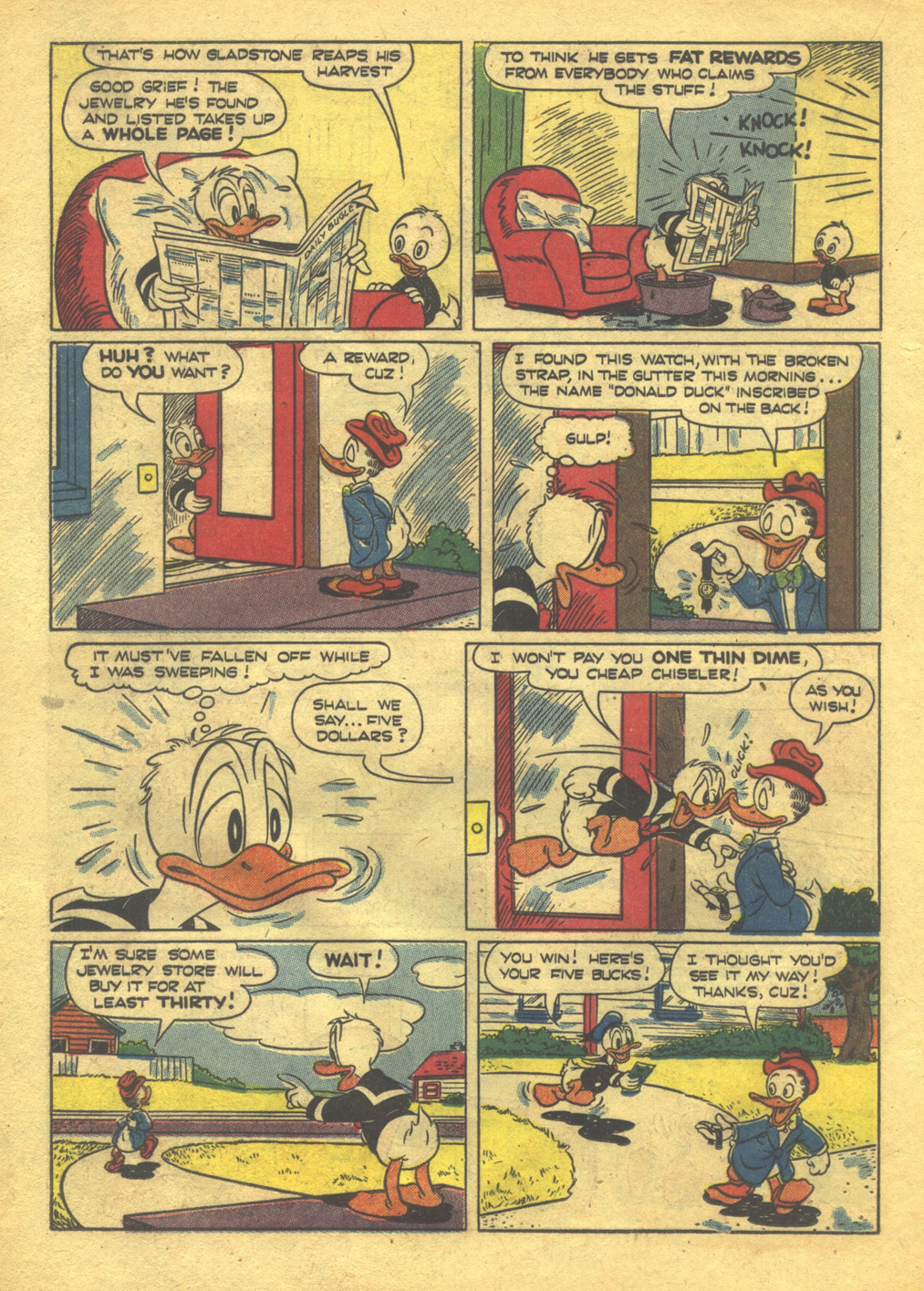 Read online Walt Disney's Donald Duck (1952) comic -  Issue #37 - 18
