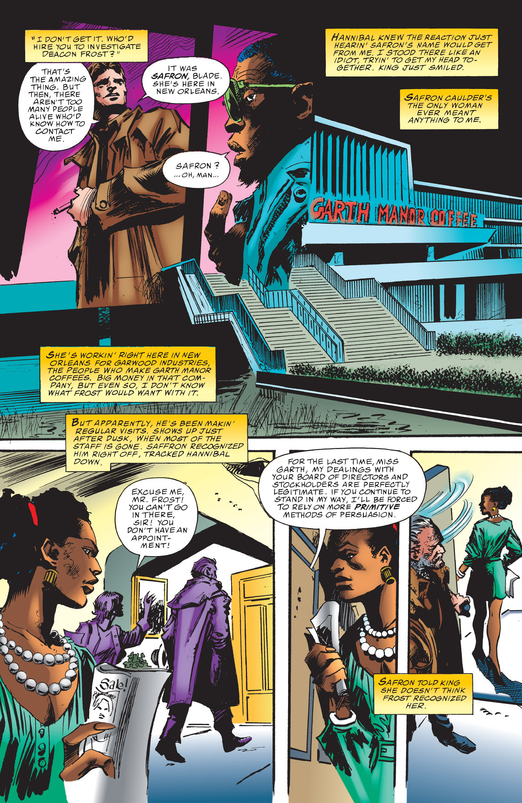 Read online Blade: Undead By Daylight comic -  Issue # Full - 75