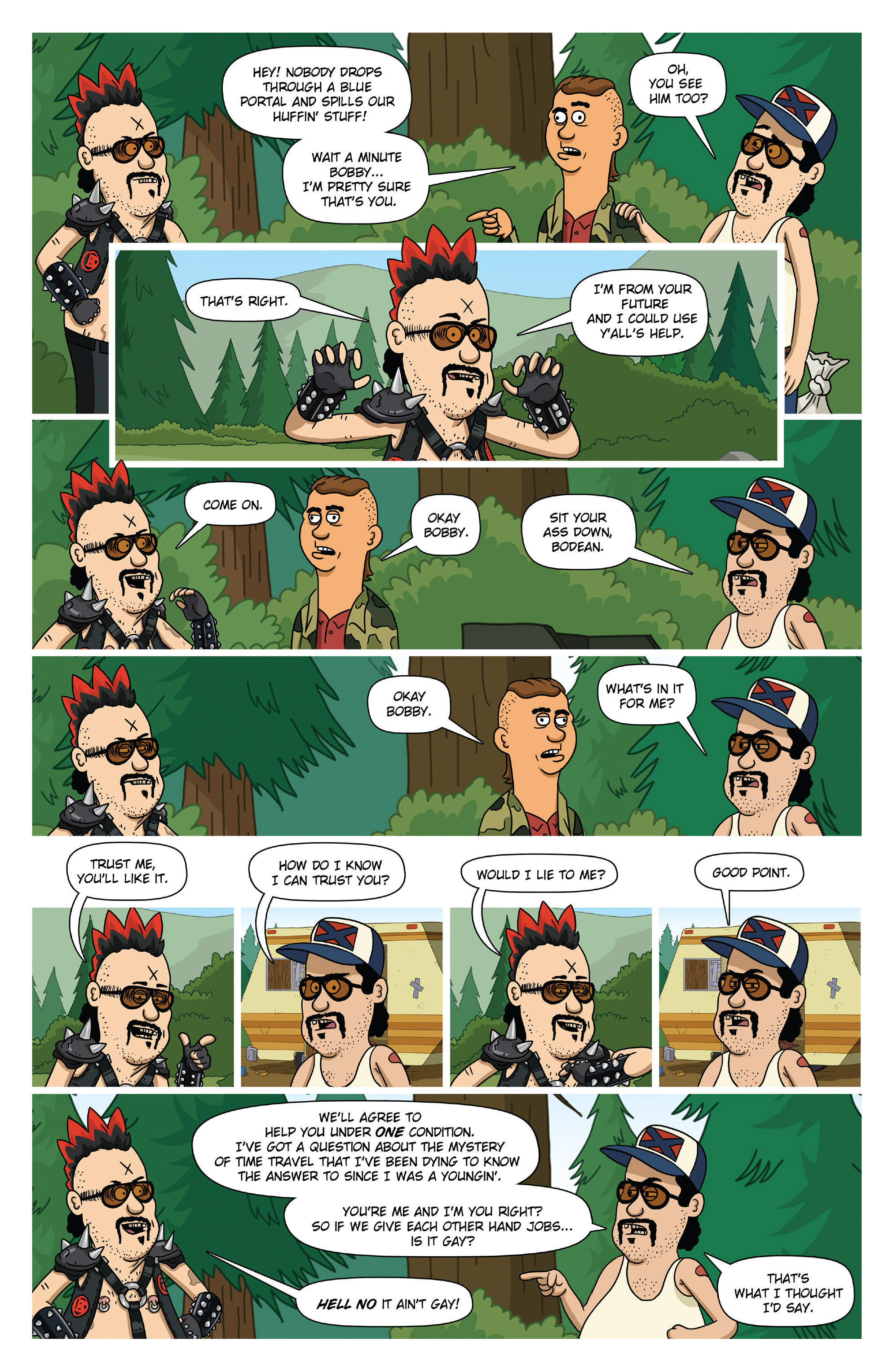 Read online Brickleberry comic -  Issue #1 - 18