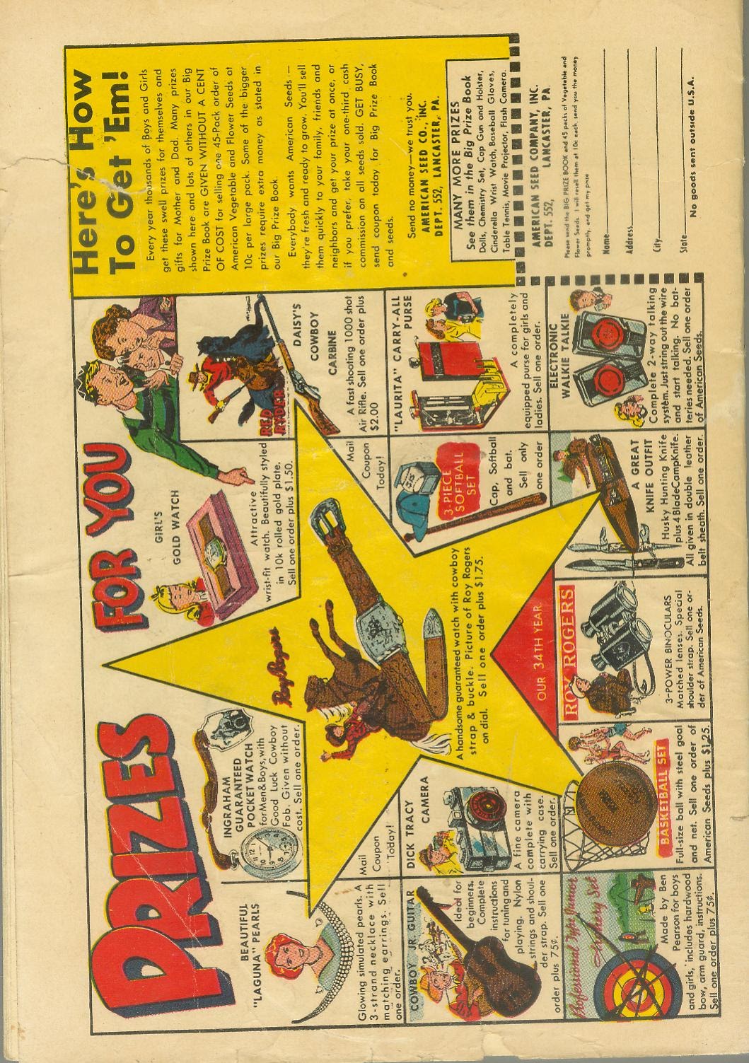 Read online Two Gun Western (1950) comic -  Issue #13 - 36