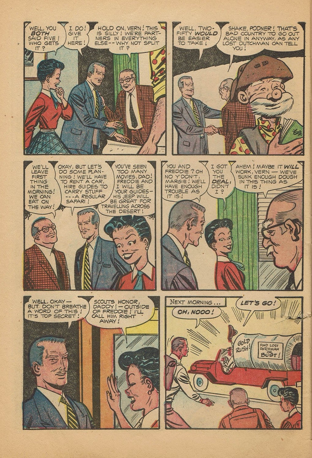 Read online My Little Margie (1954) comic -  Issue #7 - 7