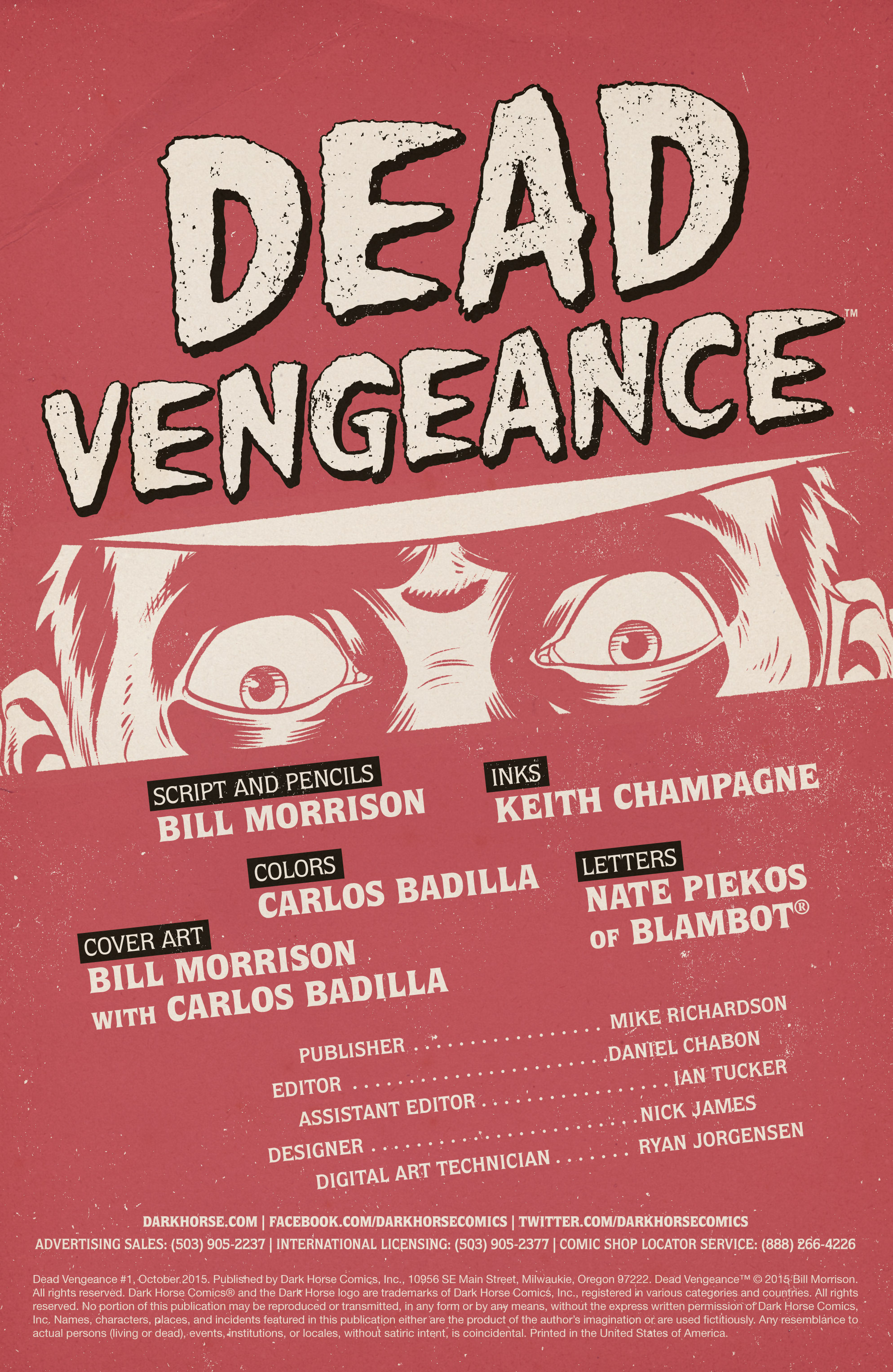 Read online Dead Vengeance comic -  Issue #1 - 2