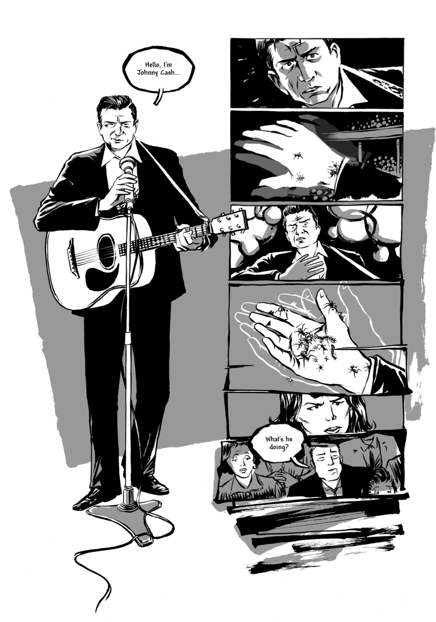 Read online Johnny Cash: I See a Darkness comic -  Issue # TPB - 118