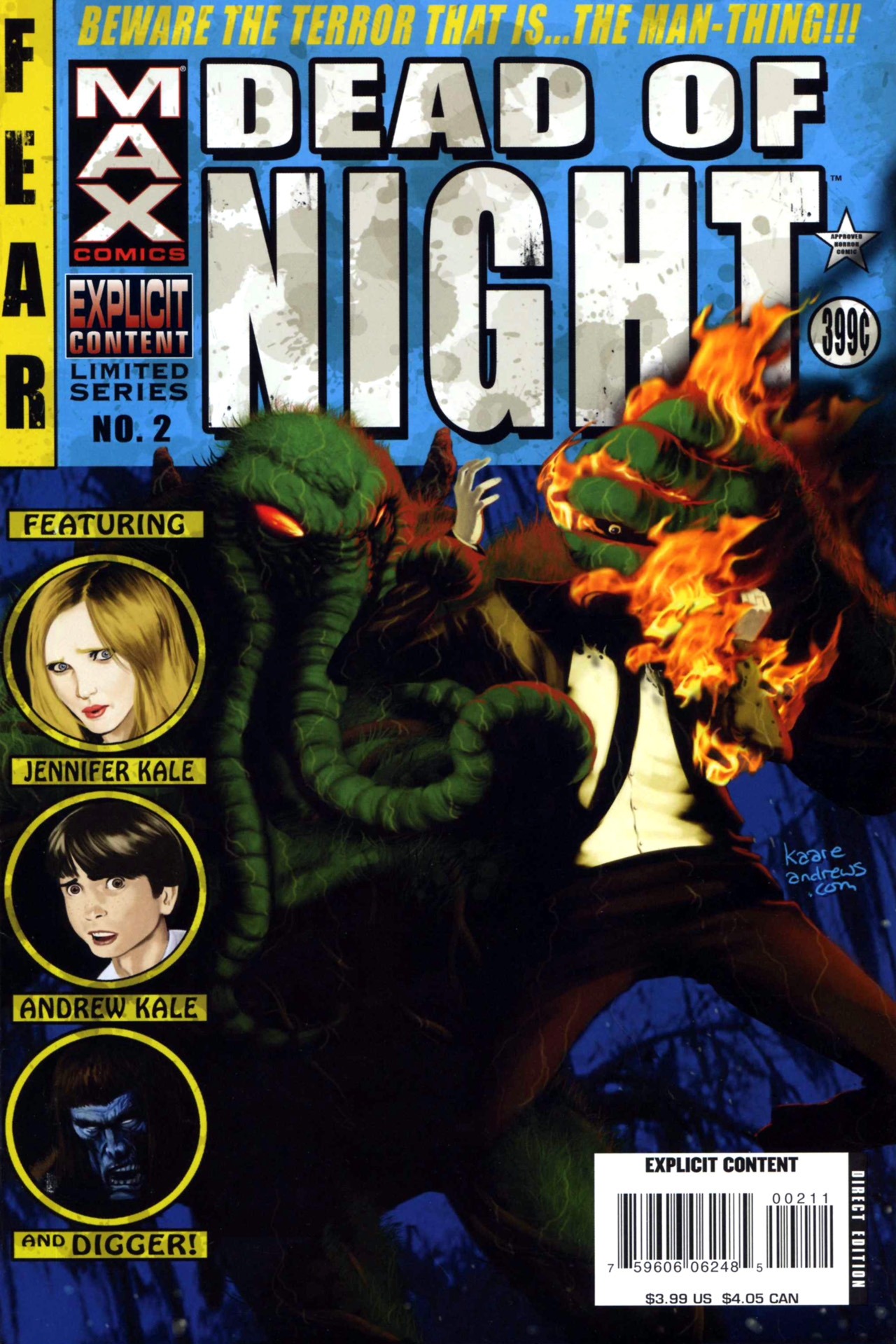 Read online Dead of Night Featuring Man-Thing comic -  Issue #2 - 1