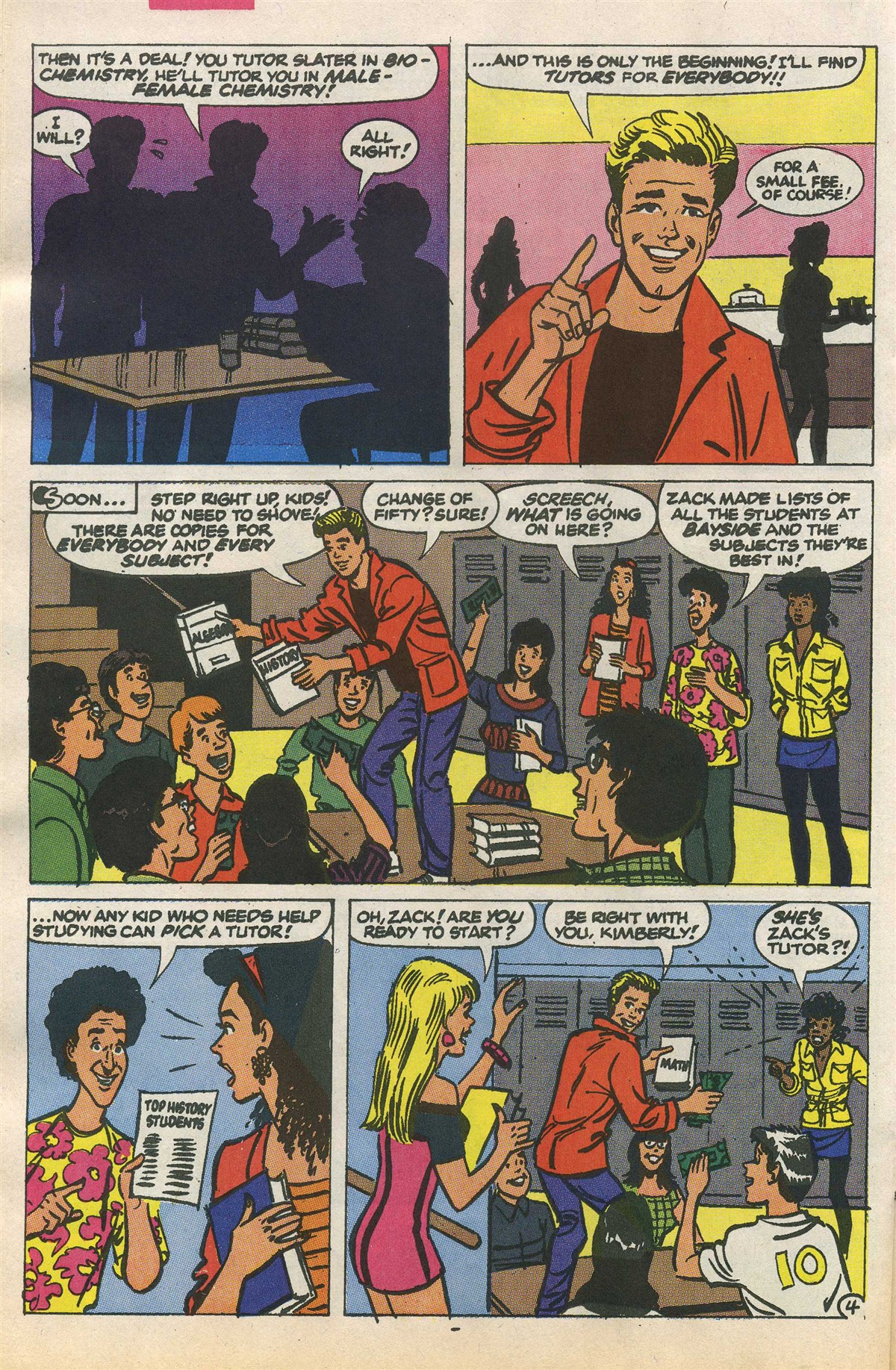 Read online Saved By The Bell comic -  Issue #1 - 23