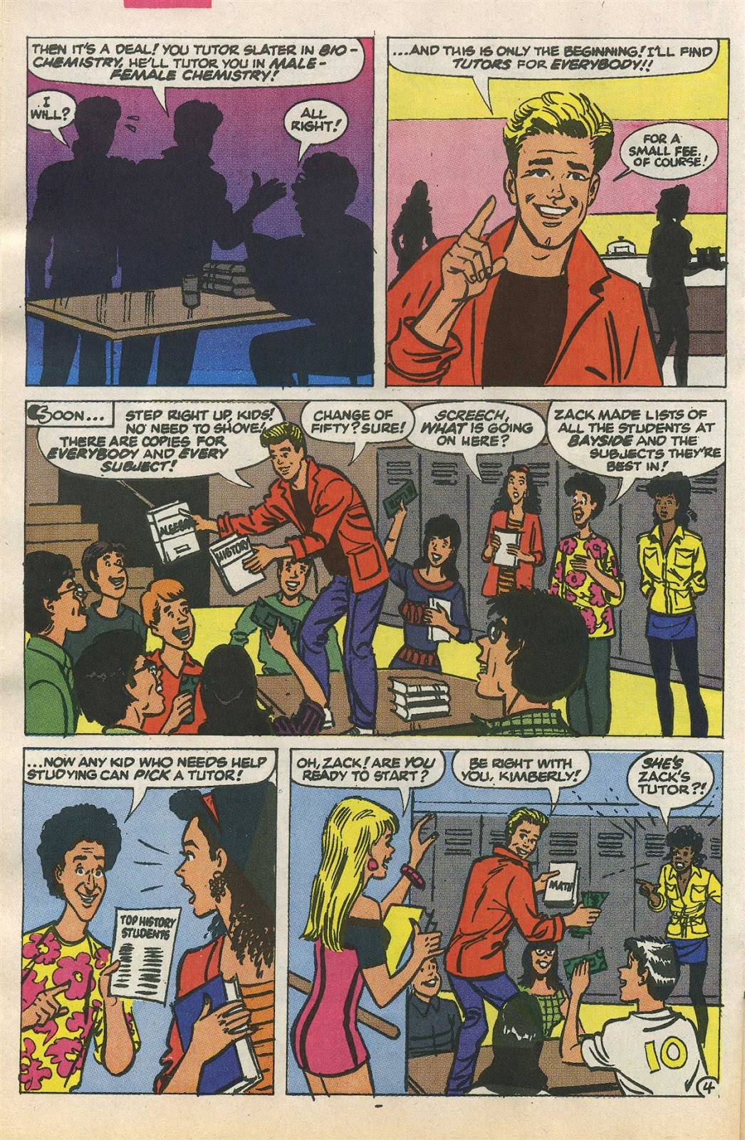 Read online Saved By The Bell comic -  Issue #1 - 23