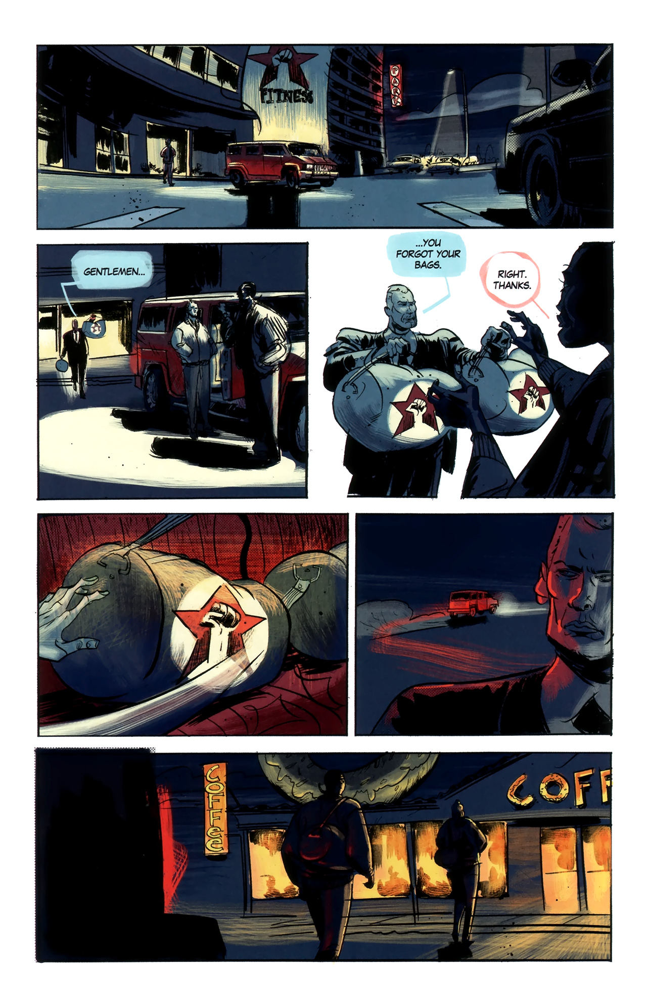 Read online Blue Estate comic -  Issue #1 - 17