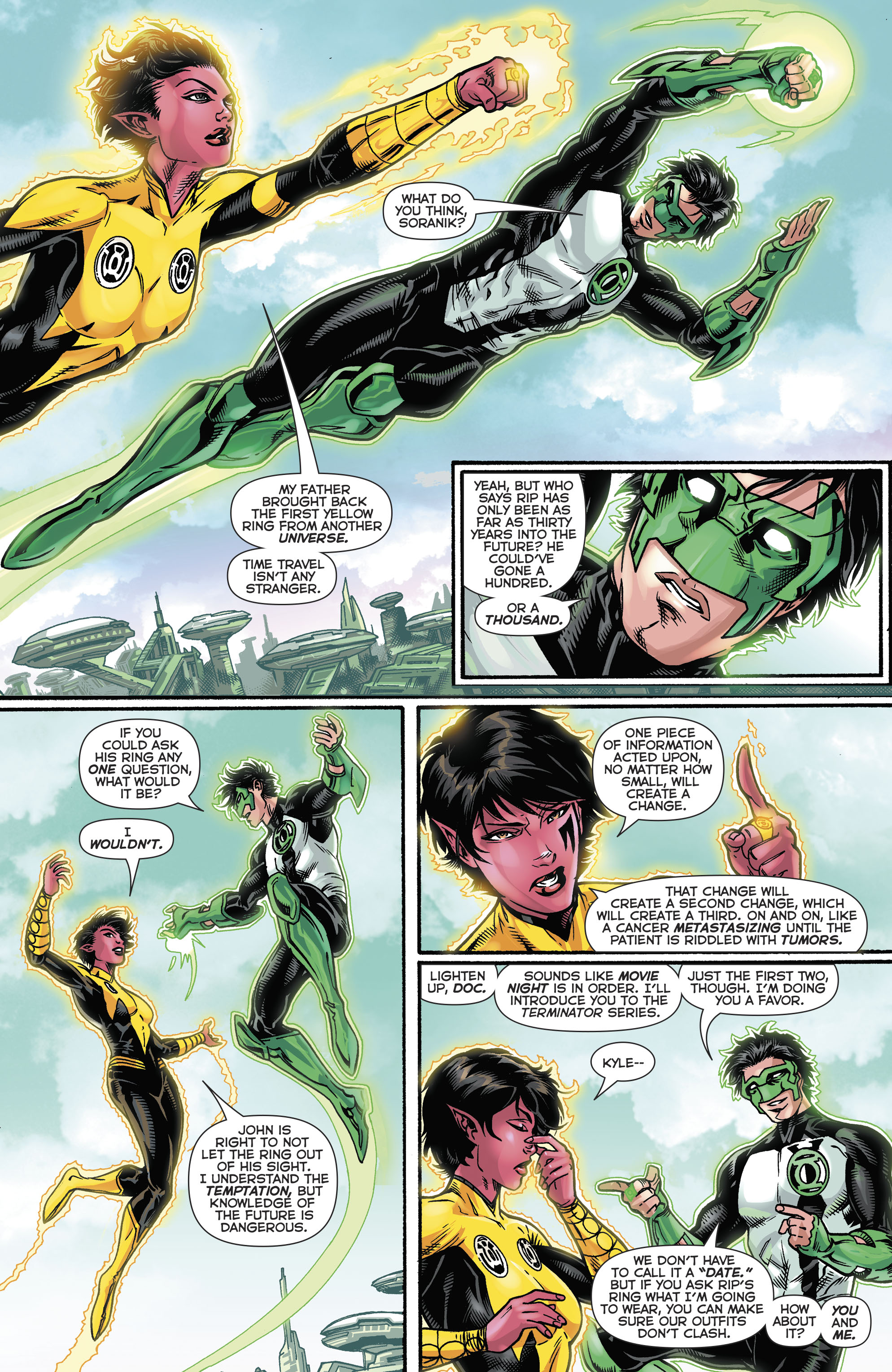Read online Hal Jordan And The Green Lantern Corps comic -  Issue #19 - 16