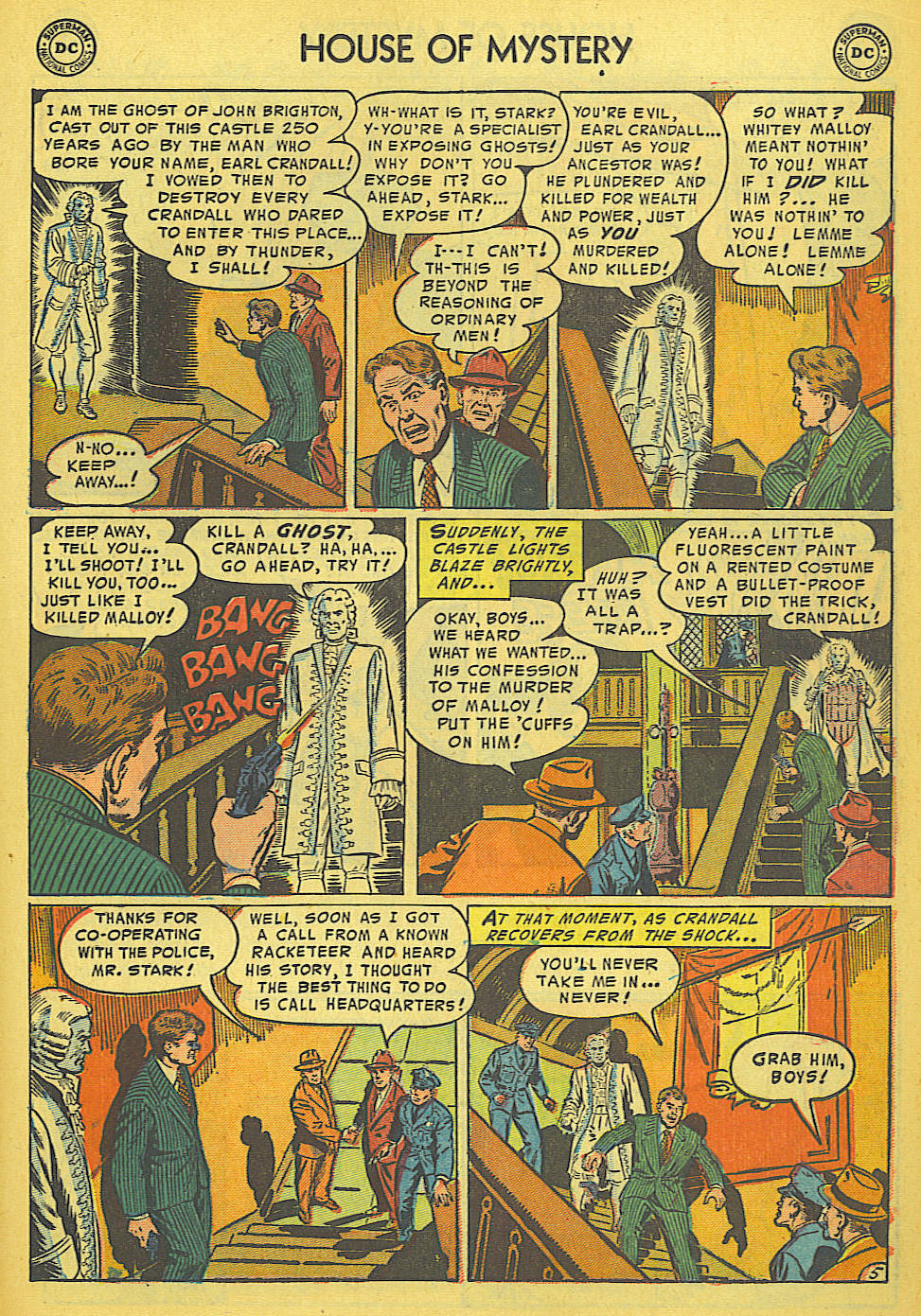Read online House of Mystery (1951) comic -  Issue #23 - 24