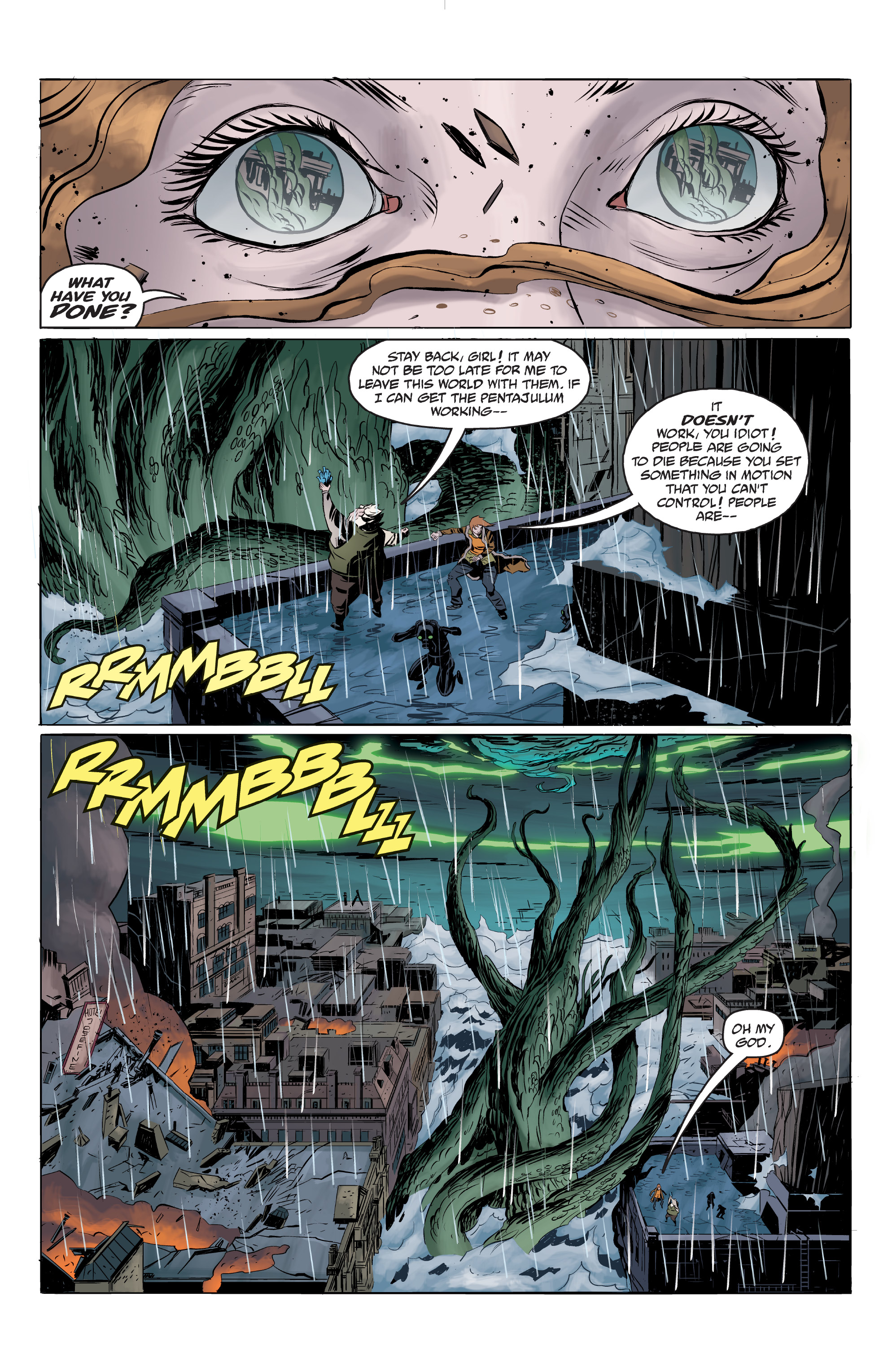 Read online Joe Golem: Occult Detective--The Conjurors comic -  Issue #5 - 3