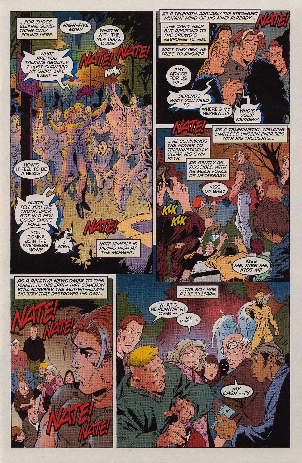 Read online X-Man comic -  Issue #34 - 7