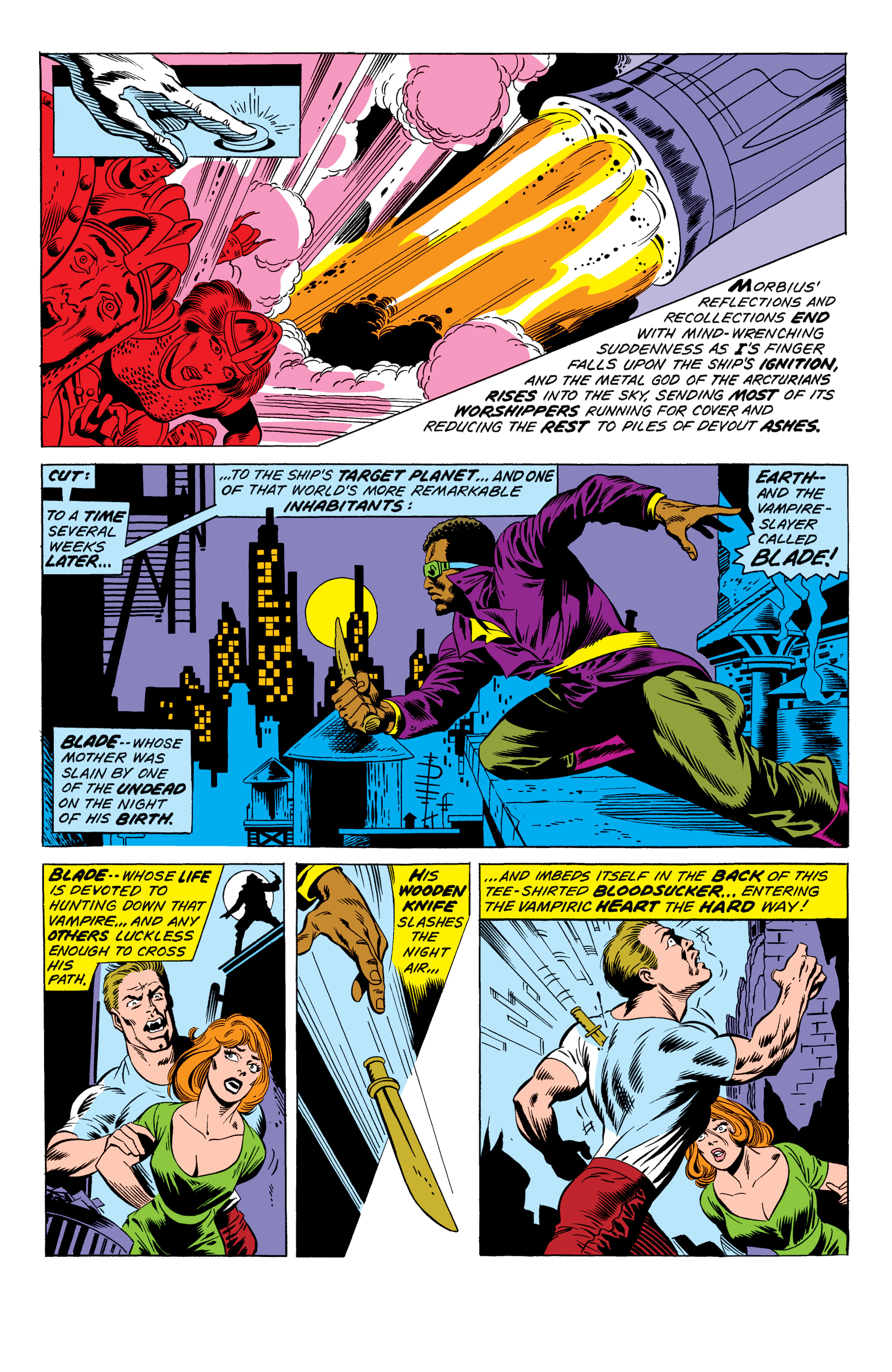 Read online Morbius Epic Collection comic -  Issue # The Living Vampire (Part 3) - 16