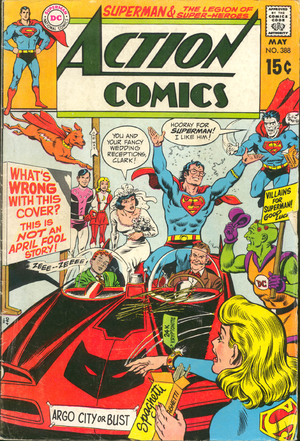Read online Action Comics (1938) comic -  Issue #388 - 1