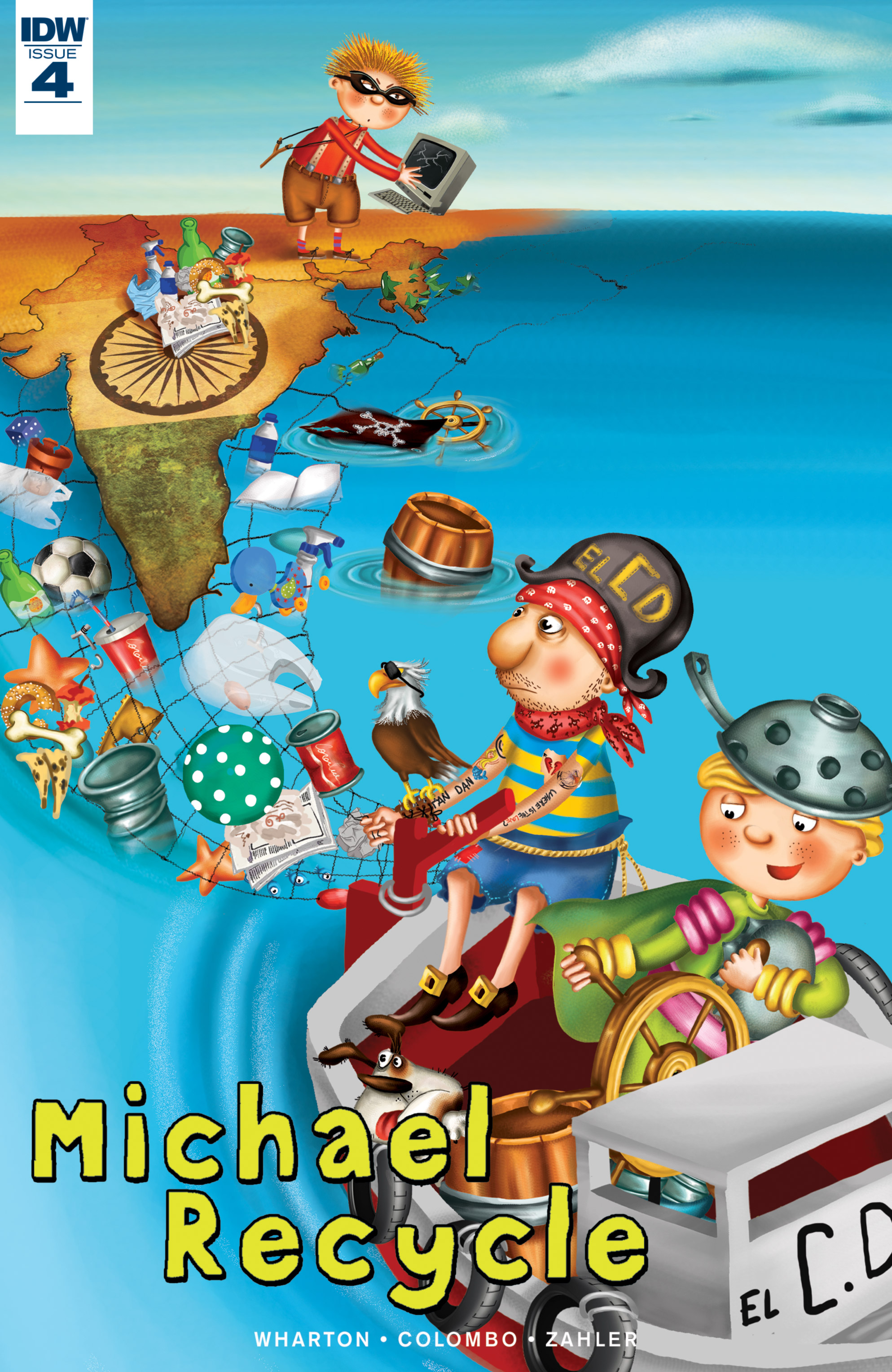 Read online Michael Recycle comic -  Issue #4 - 1