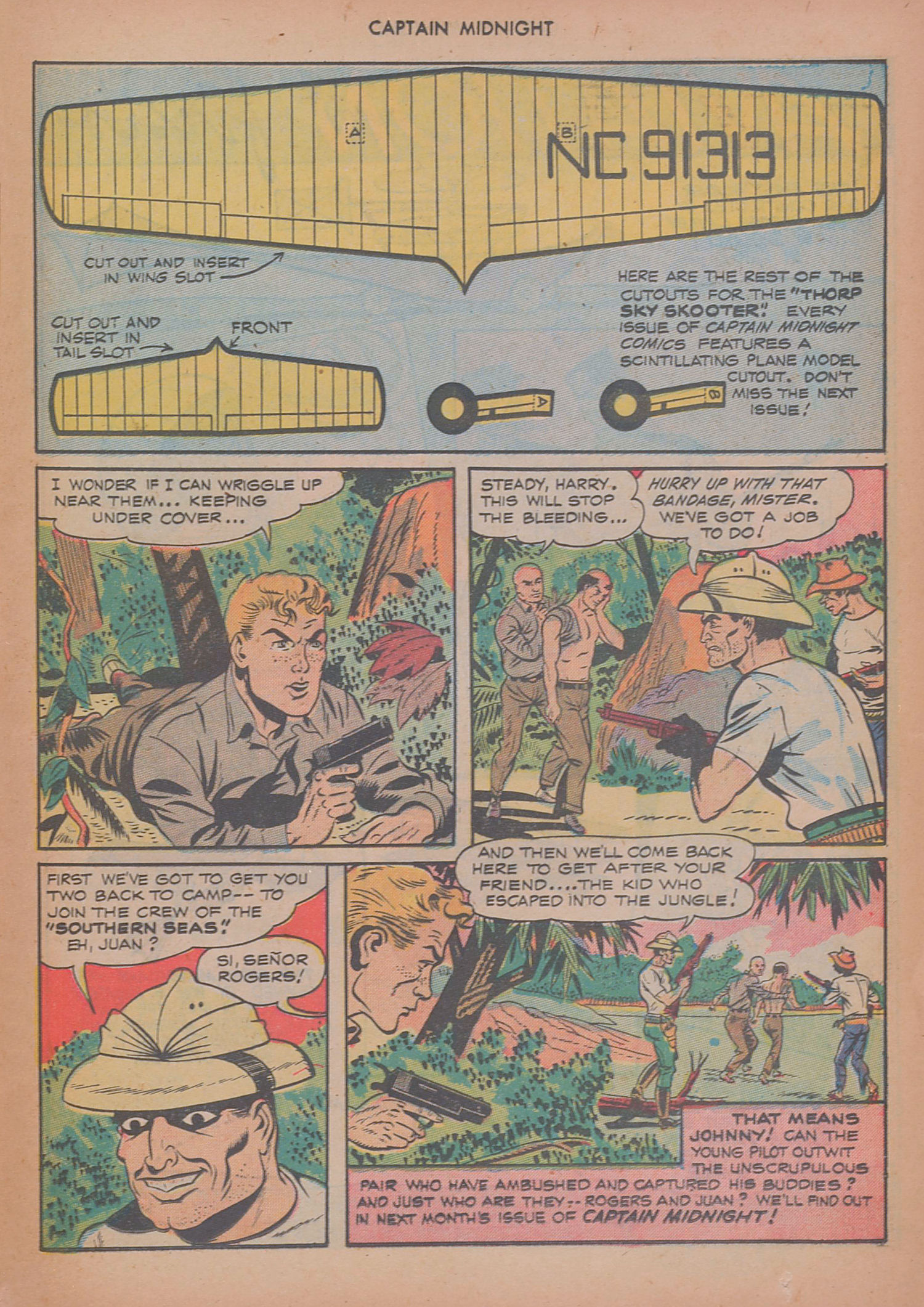 Read online Captain Midnight (1942) comic -  Issue #60 - 17