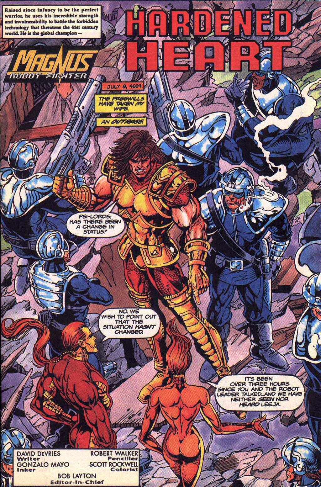 Read online Magnus Robot Fighter (1991) comic -  Issue #48 - 2