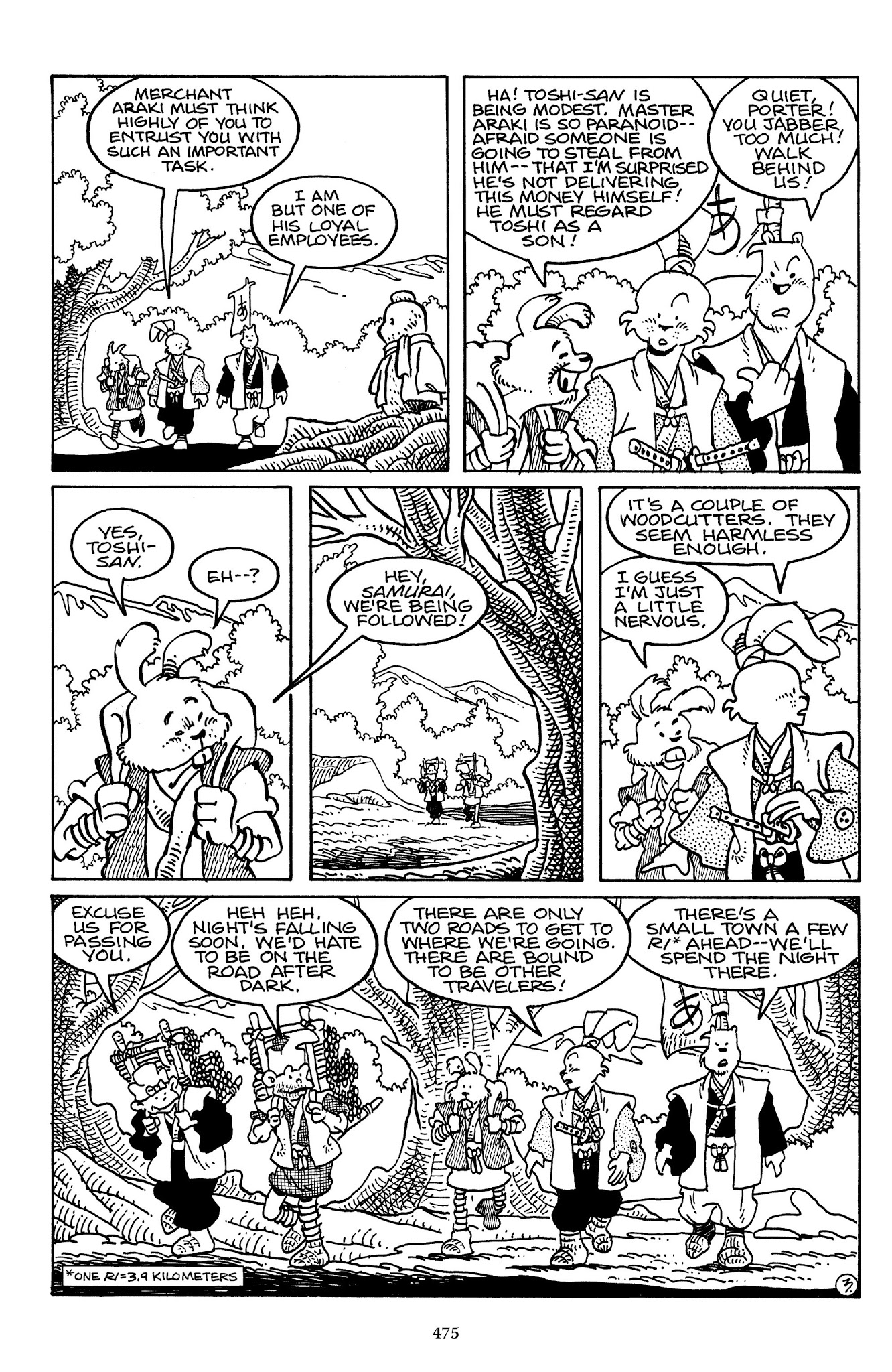 Read online The Usagi Yojimbo Saga comic -  Issue # TPB 3 - 470