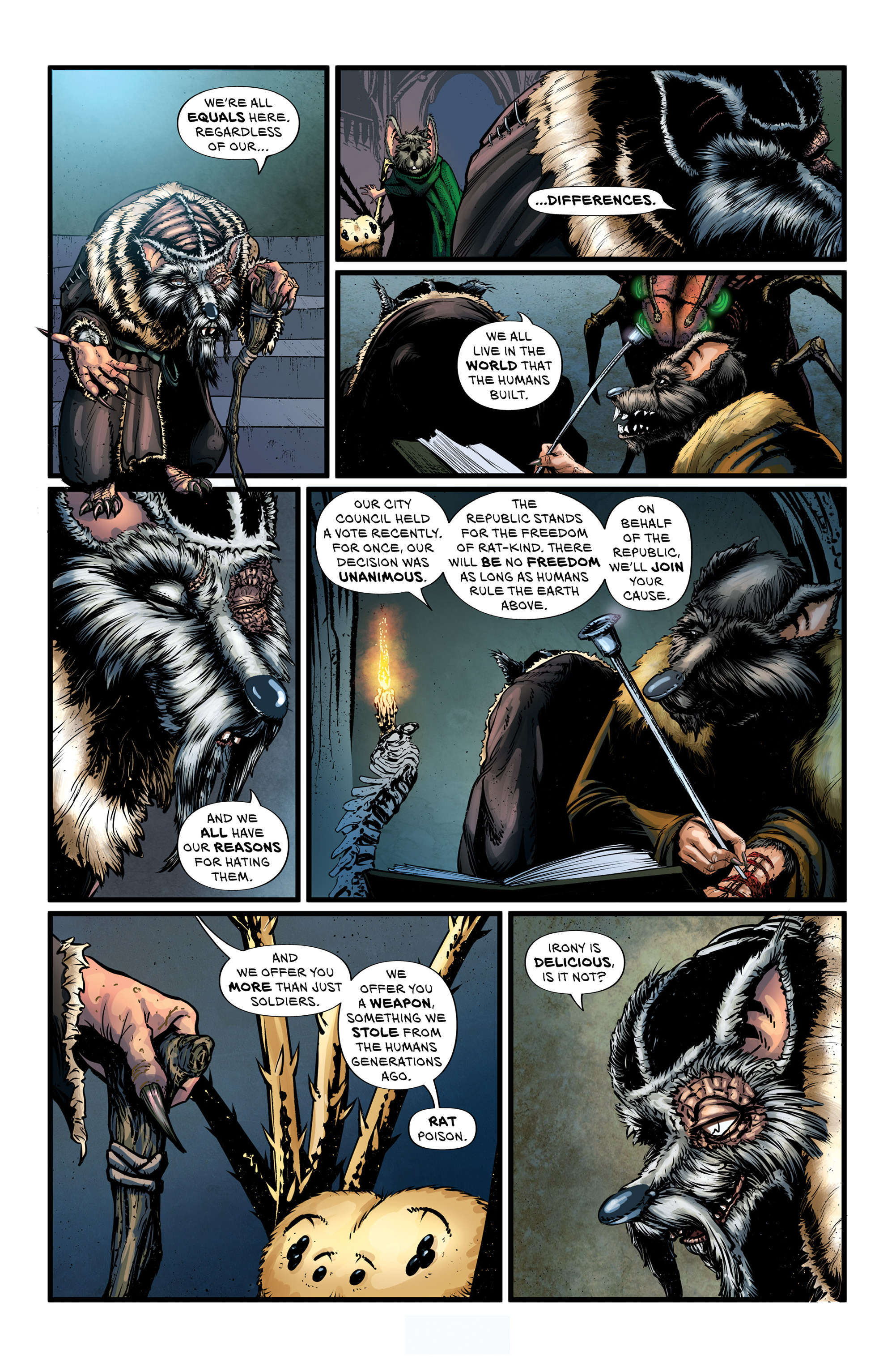 Read online Wretched Things comic -  Issue #3 - 11