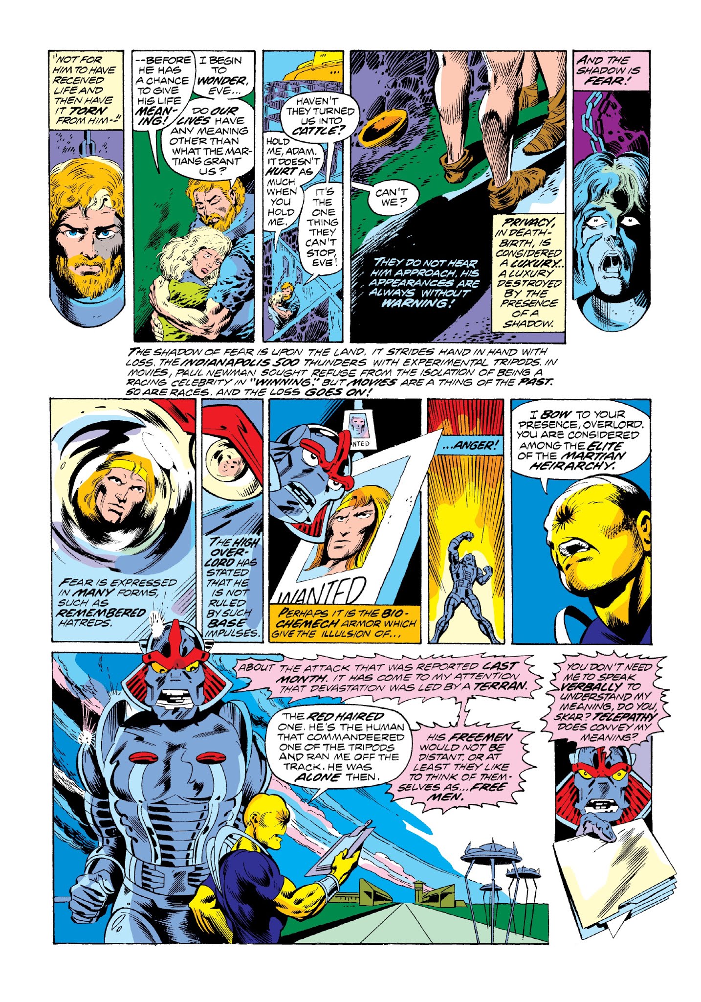 Read online Marvel Masterworks: Killraven comic -  Issue # TPB 1 (Part 2) - 76