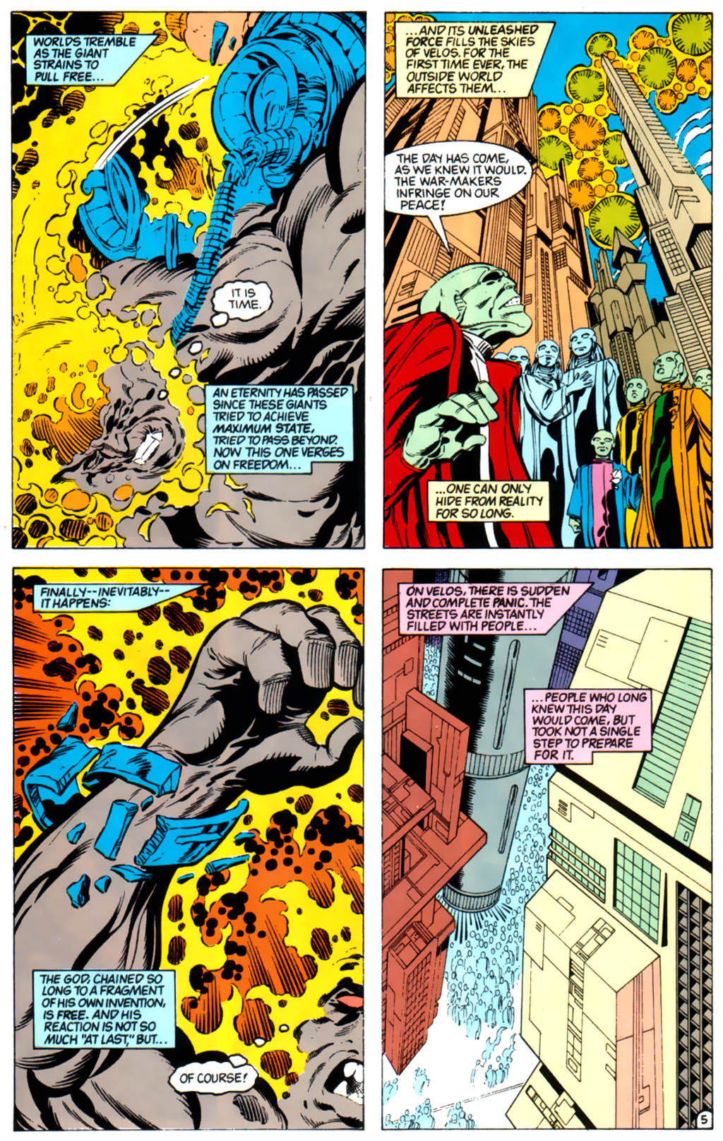 Read online The New Gods (1989) comic -  Issue #17 - 5