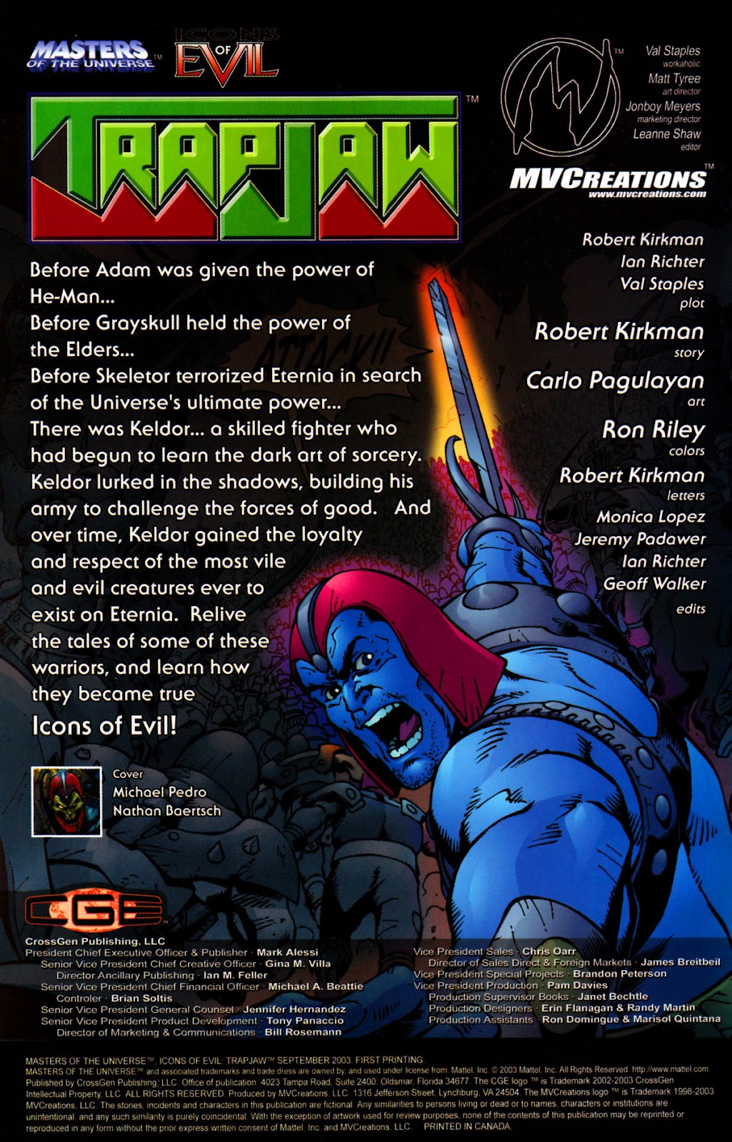 <{ $series->title }} issue Trapjaw - Page 2