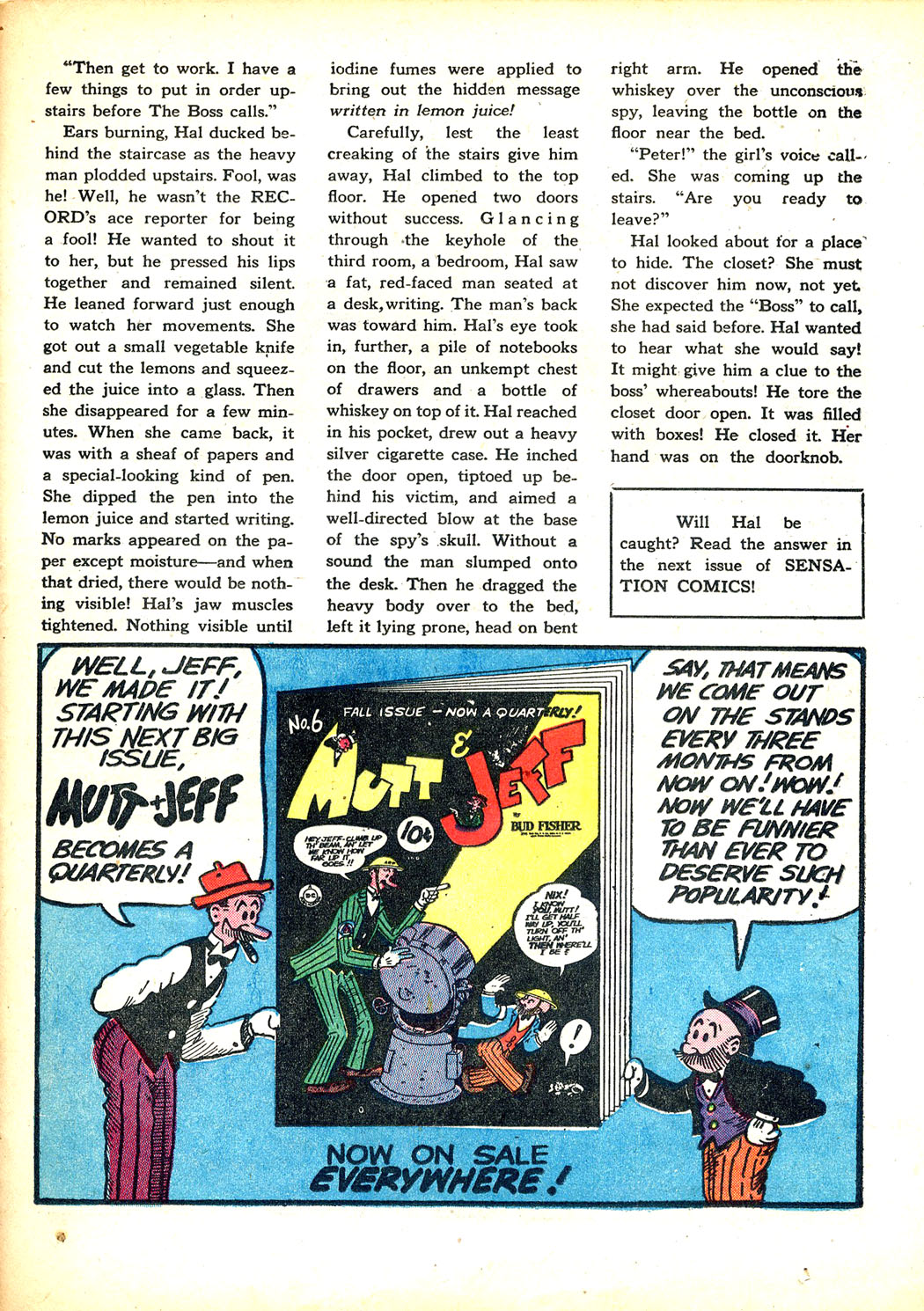 Read online Sensation (Mystery) Comics comic -  Issue #12 - 45