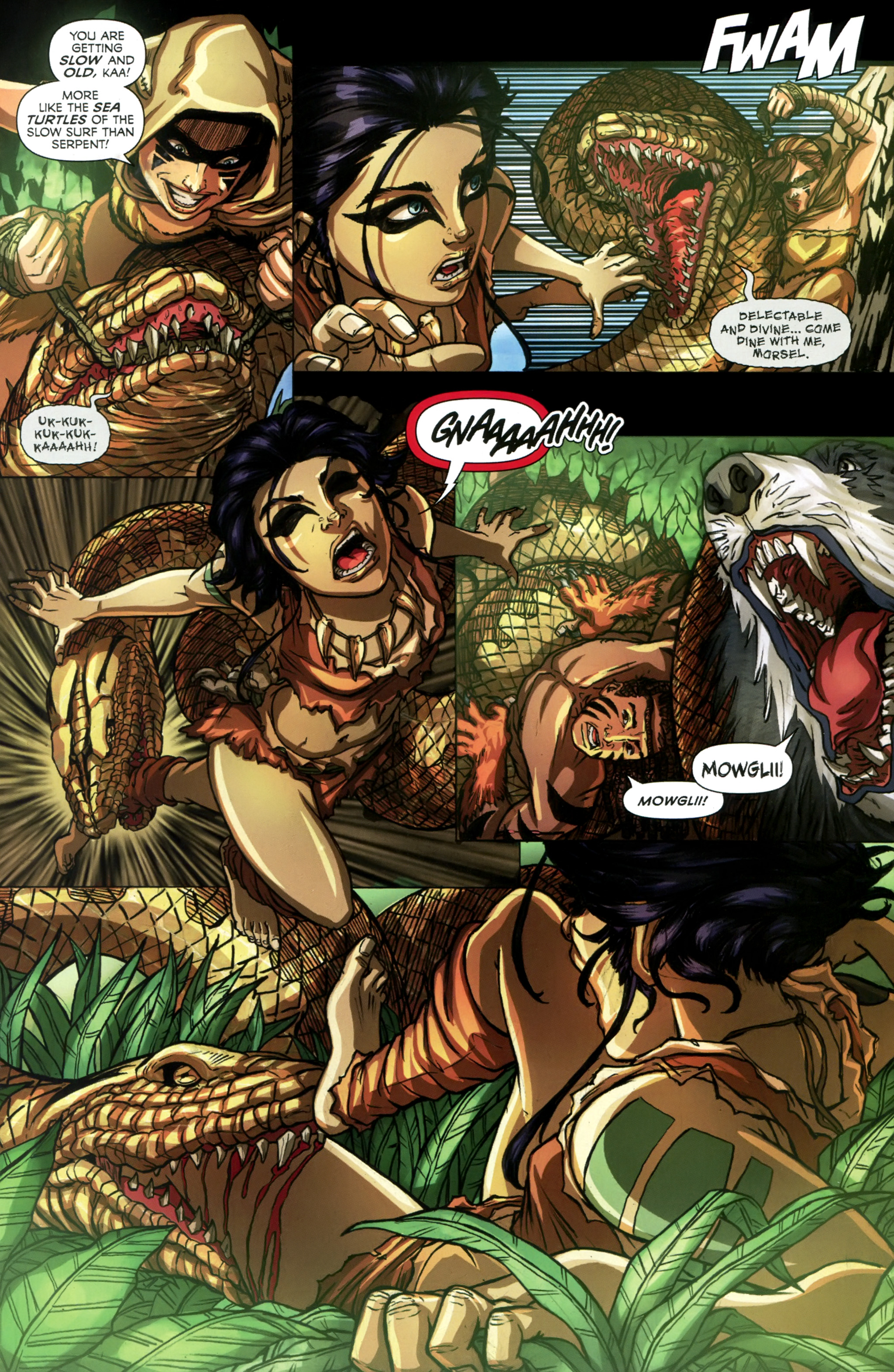Read online Grimm Fairy Tales presents The Jungle Book comic -  Issue #4 - 18