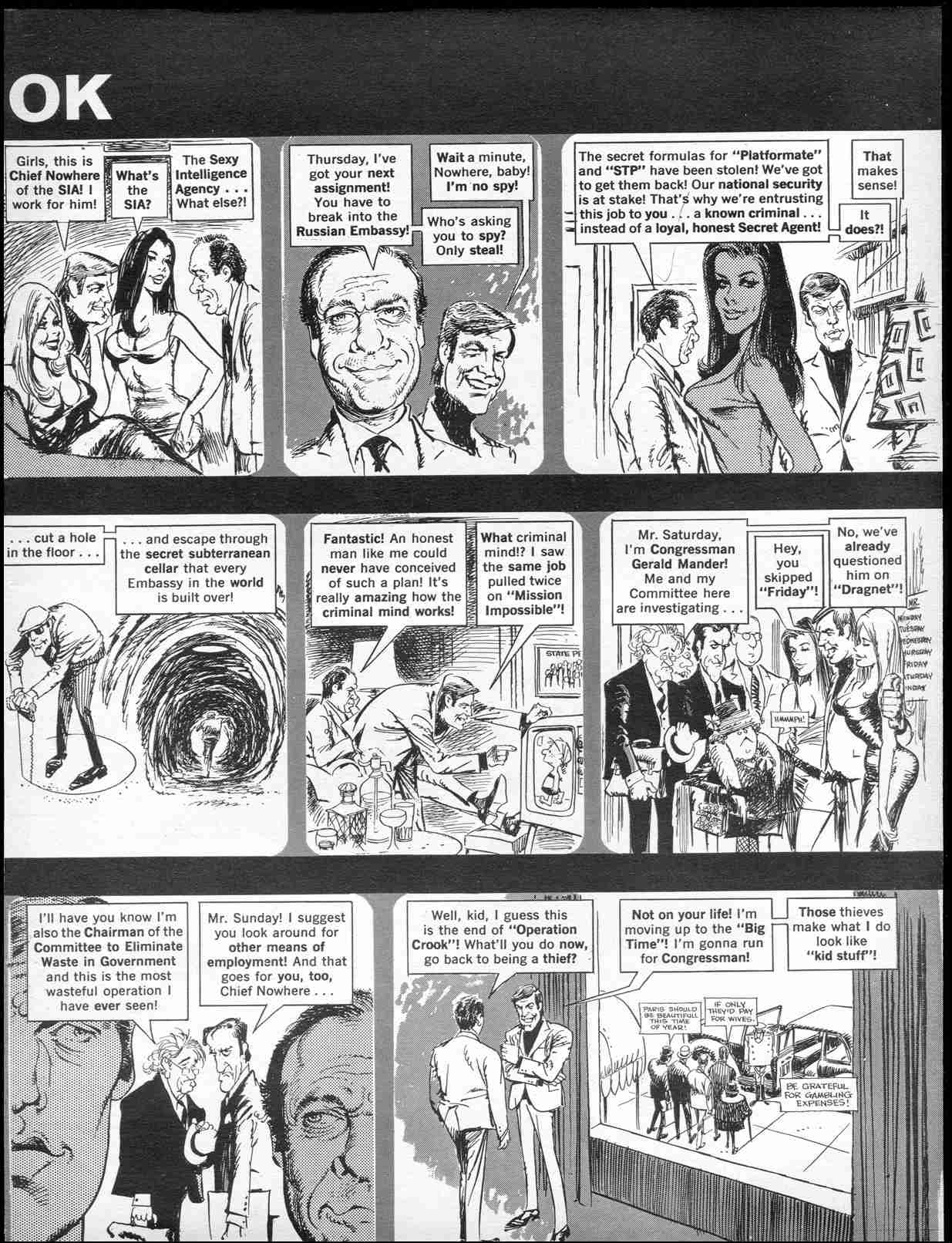 Read online MAD comic -  Issue #123 - 52