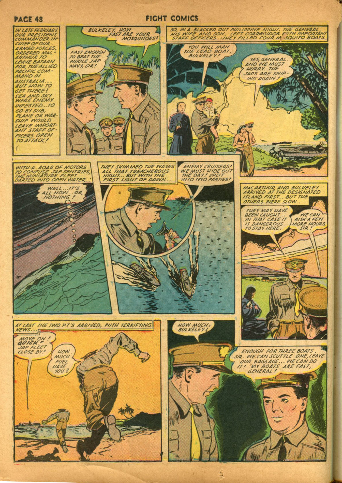 Read online Fight Comics comic -  Issue #21 - 50