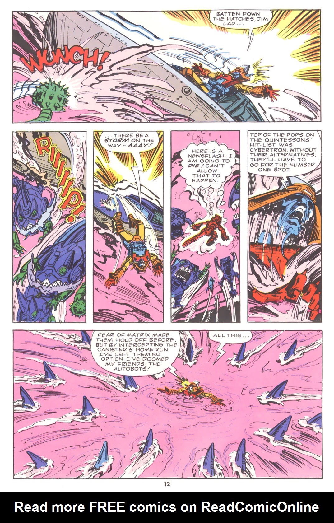 Read online The Transformers (UK) comic -  Issue #182 - 12