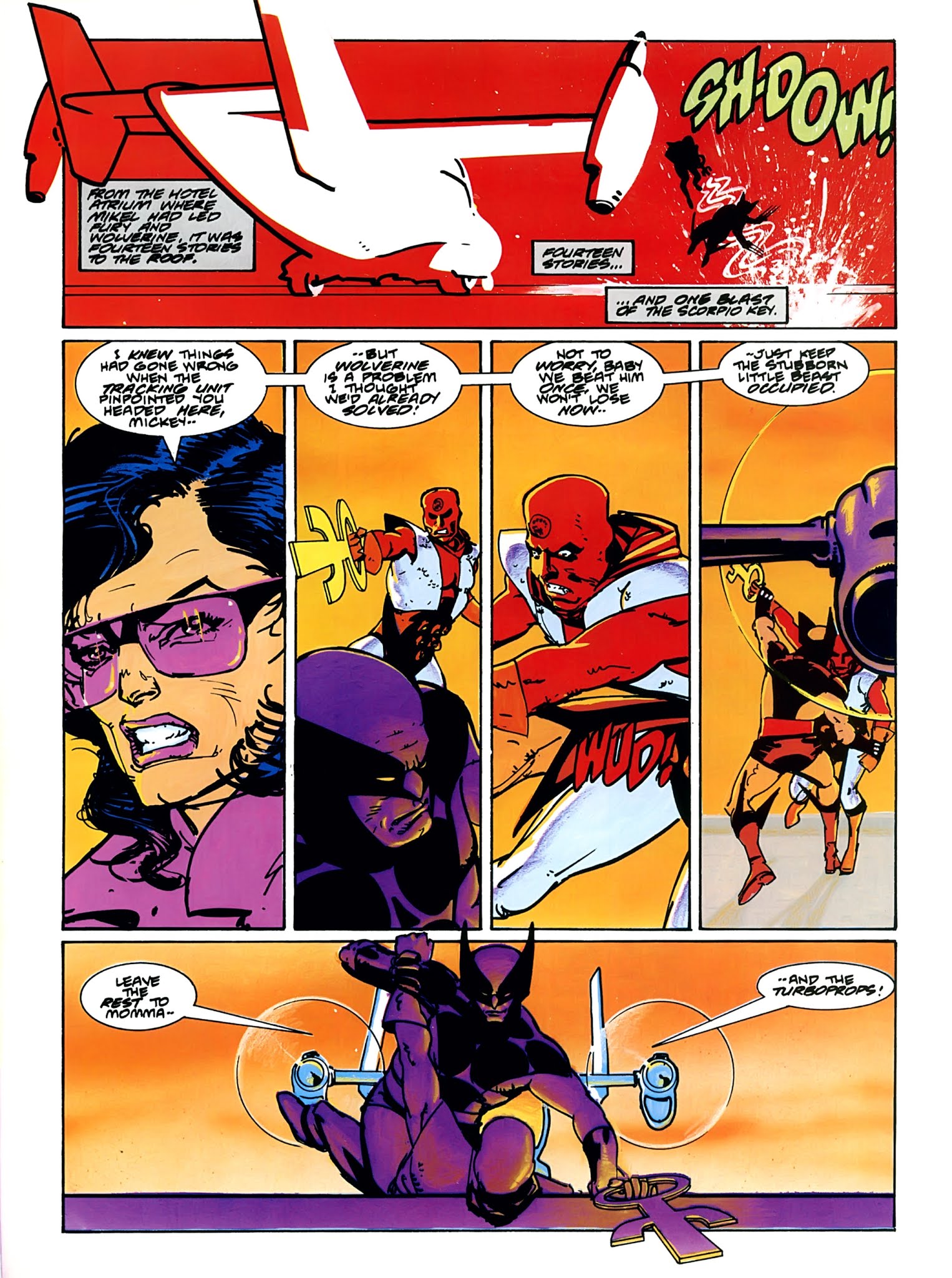 Read online Wolverine, Nick Fury: The Scorpio Connection comic -  Issue # TPB - 53